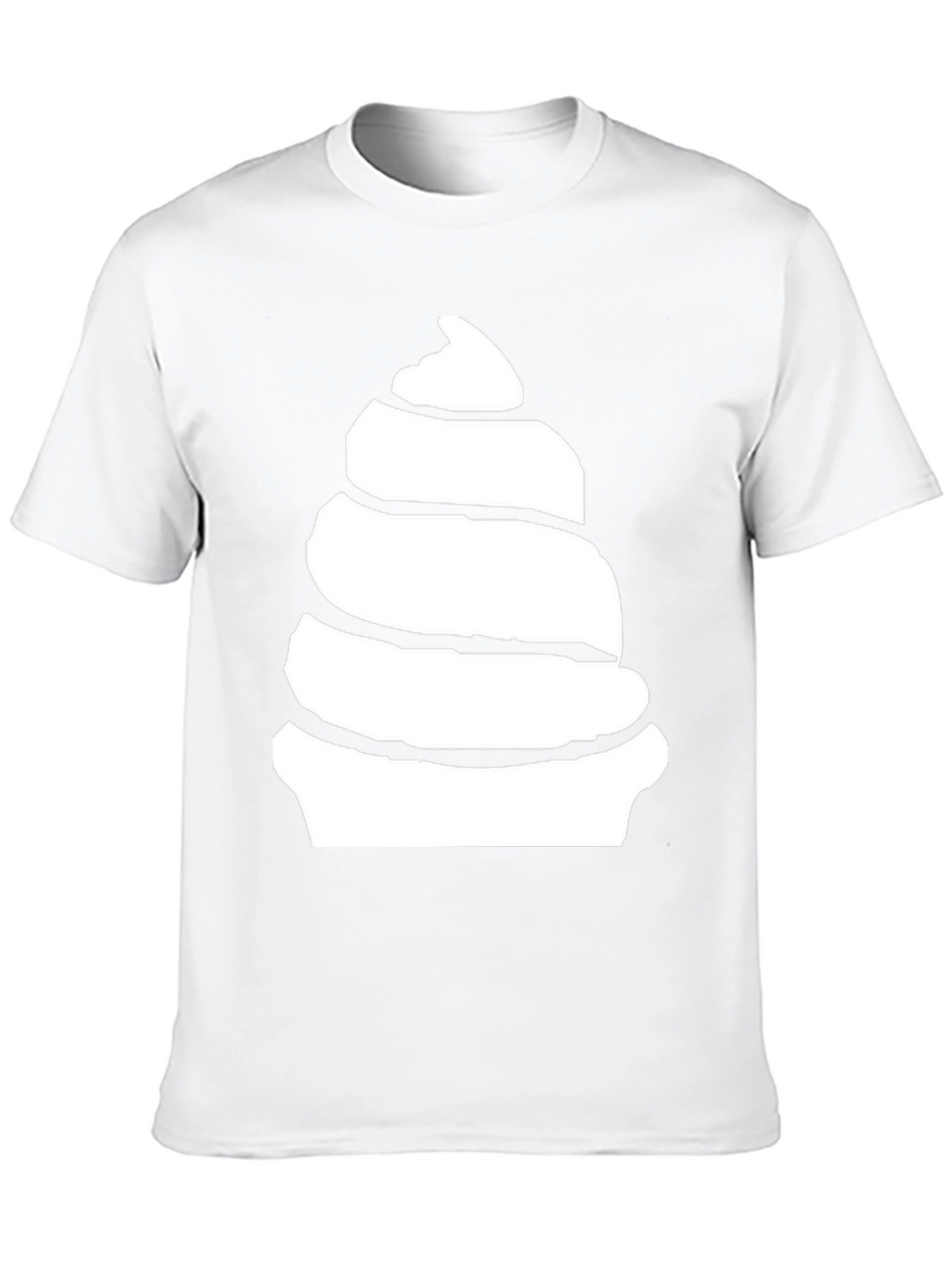 Swirl Ice Cream Graphic Tee - Soft Cotton Blend
