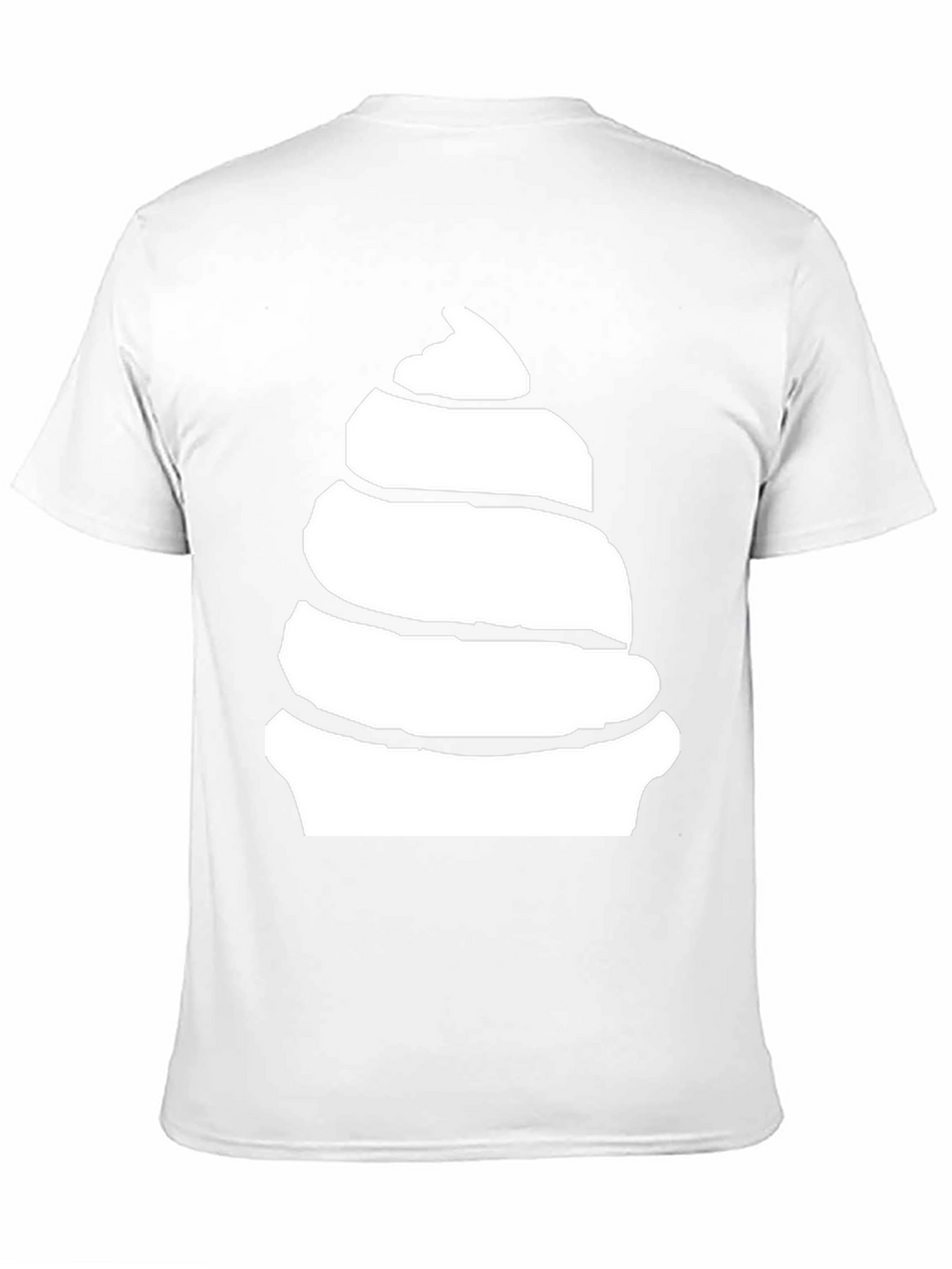 Swirl Ice Cream Graphic Tee - Soft Cotton Blend