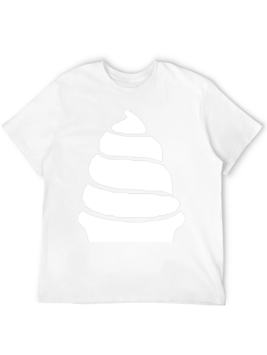 Swirl Ice Cream Graphic Tee - Soft Cotton Blend