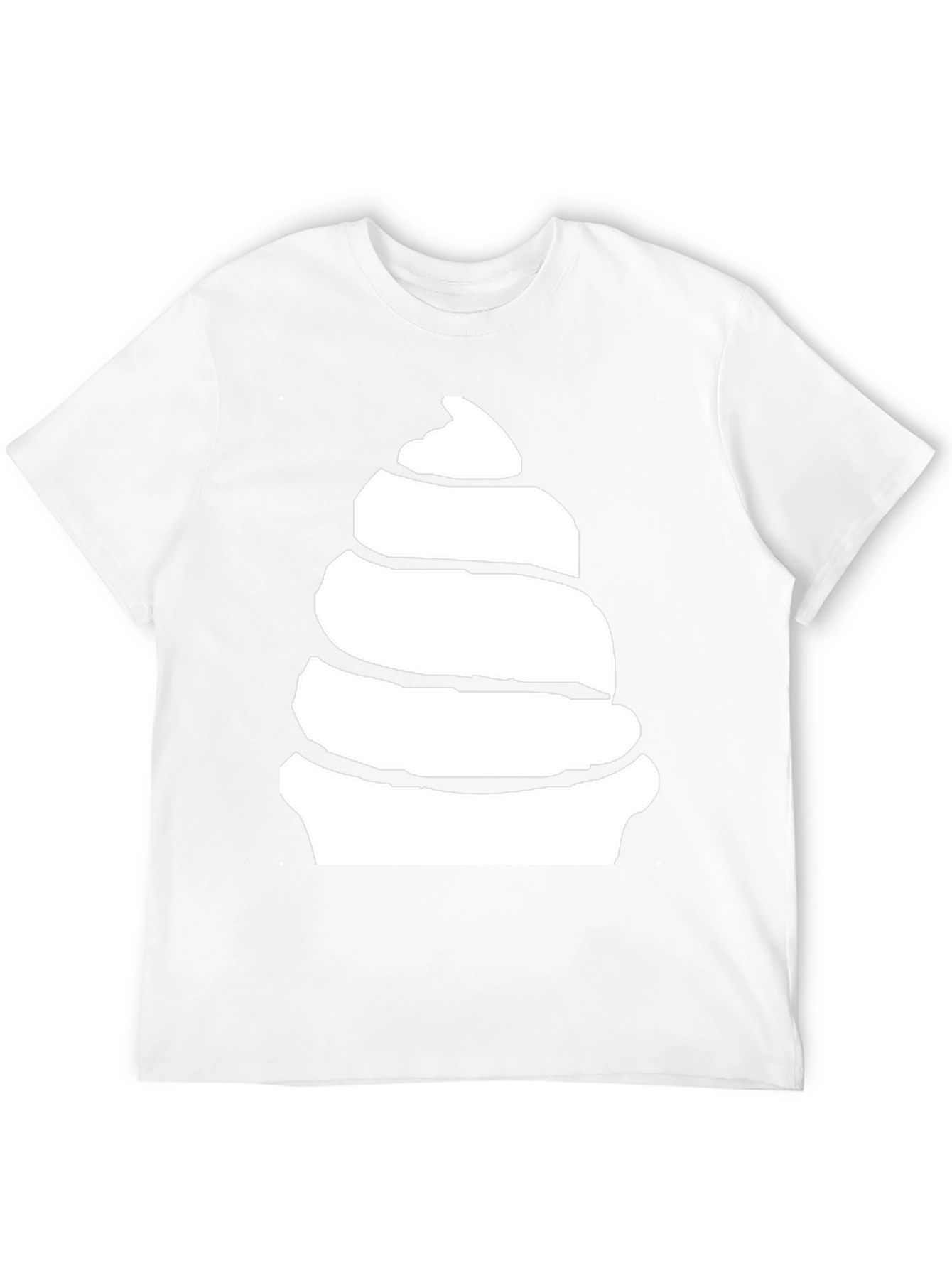 Swirl Ice Cream Graphic Tee - Soft Cotton Blend