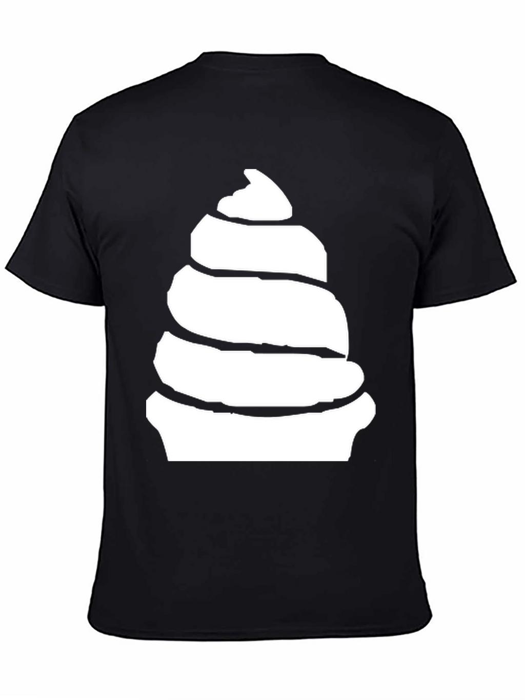 Swirl Ice Cream Graphic Tee - Soft Cotton Blend