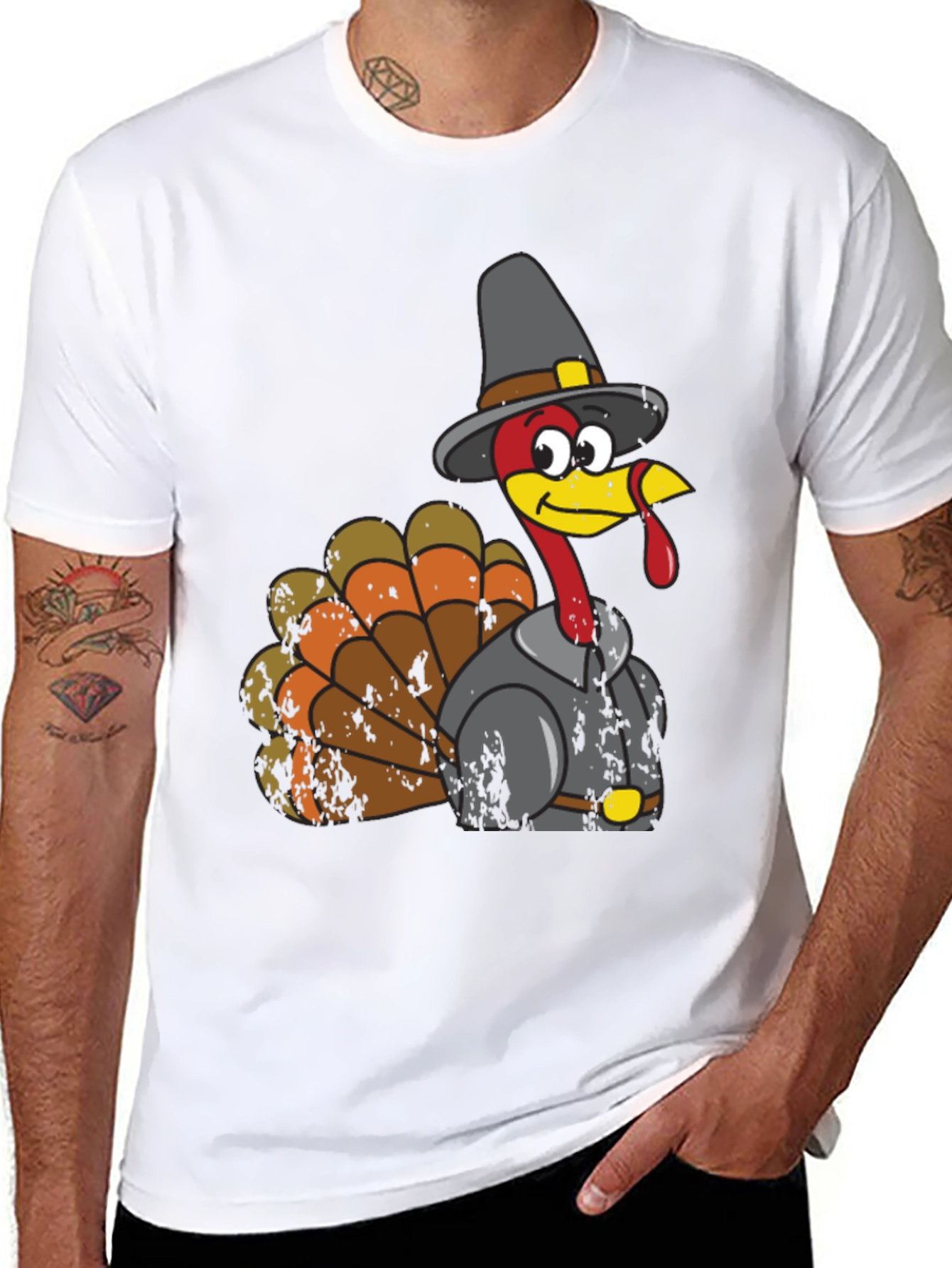 Thanksgiving Turkey Pilgrim T-Shirt