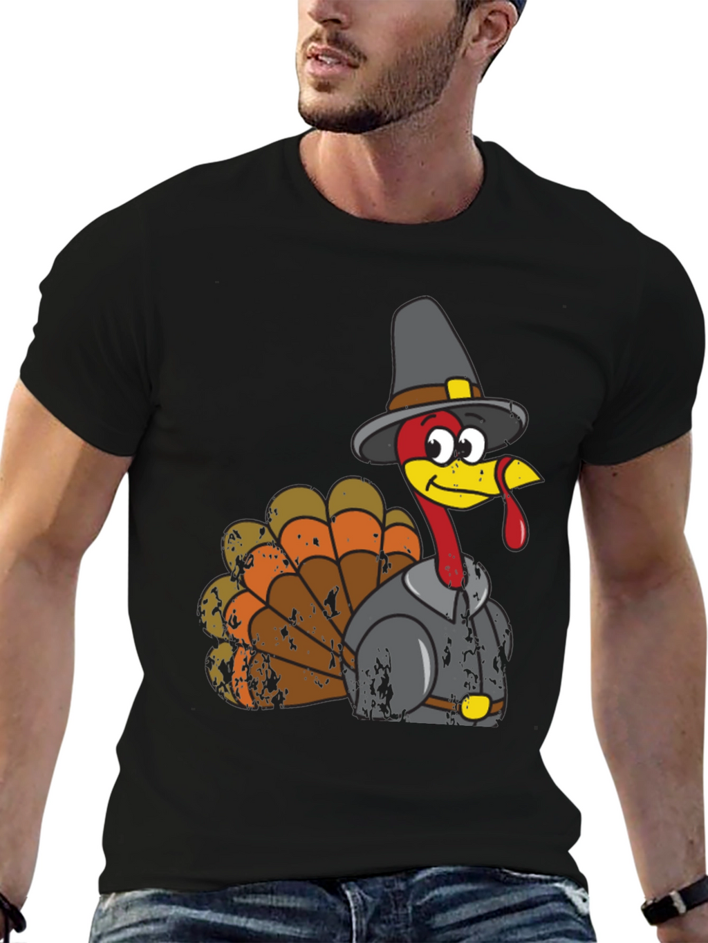 Thanksgiving Turkey Pilgrim T-Shirt