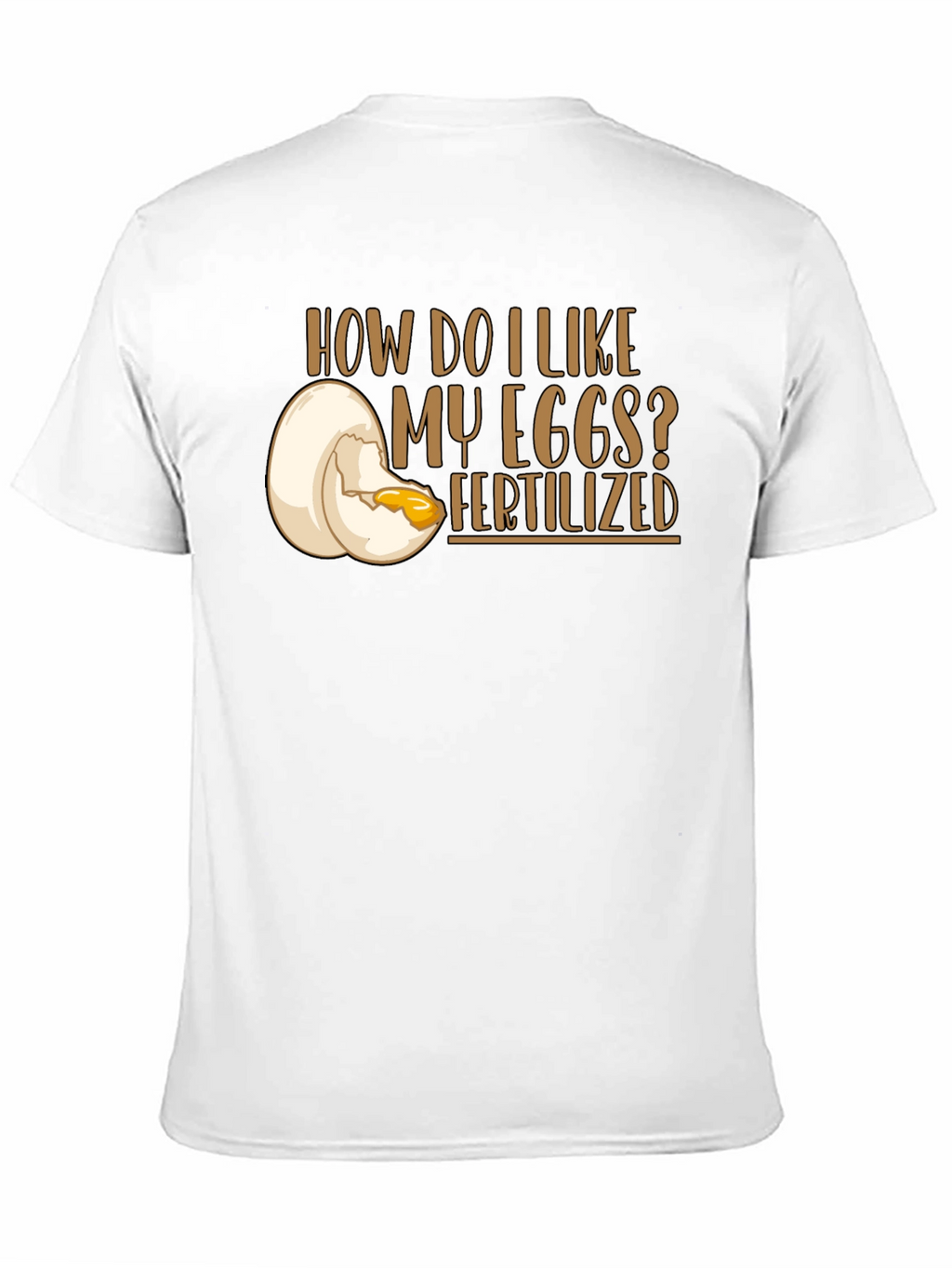 Fertilized Eggs Graphic T-Shirt - Funny Foodie Tee