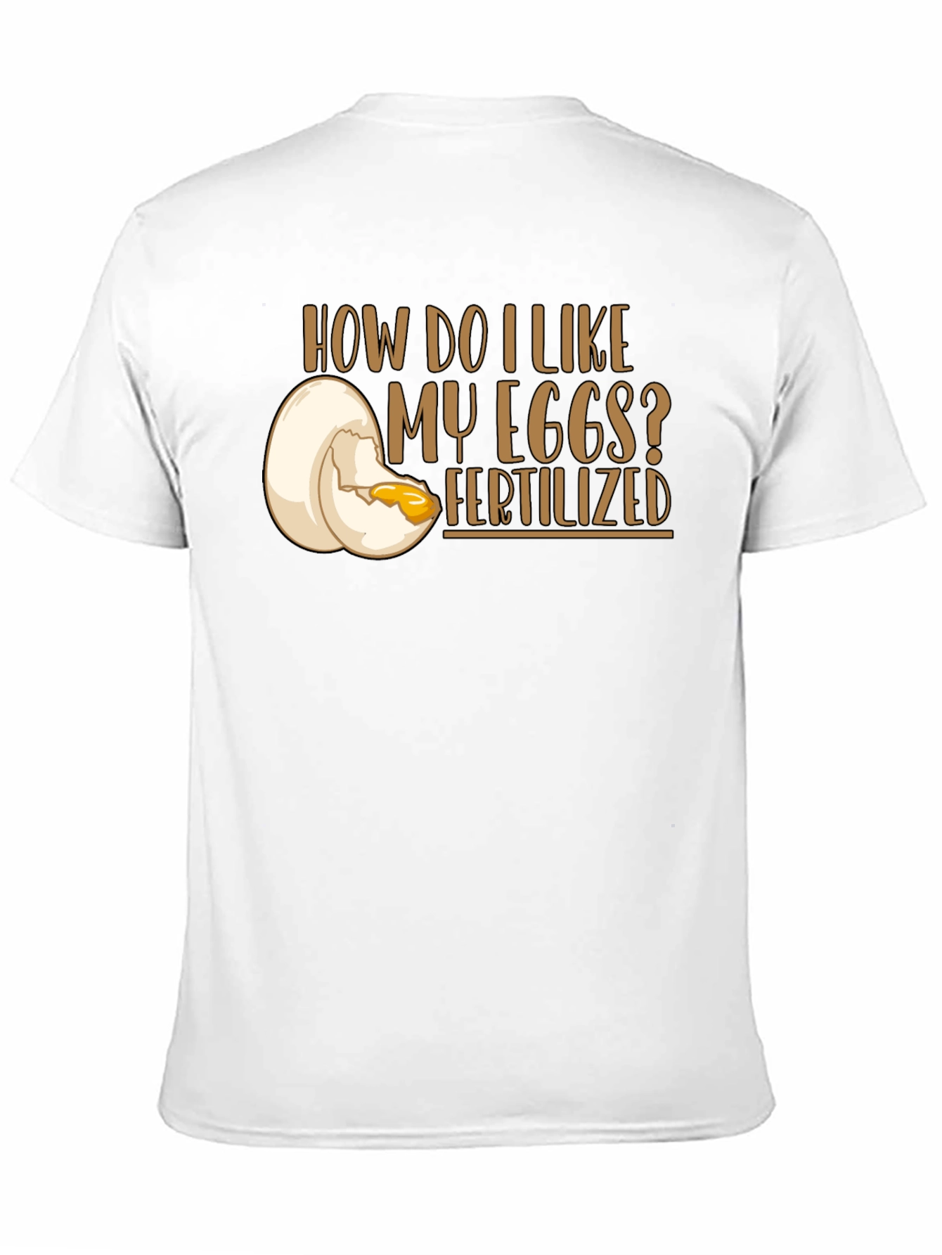 Fertilized Eggs Graphic T-Shirt - Funny Foodie Tee