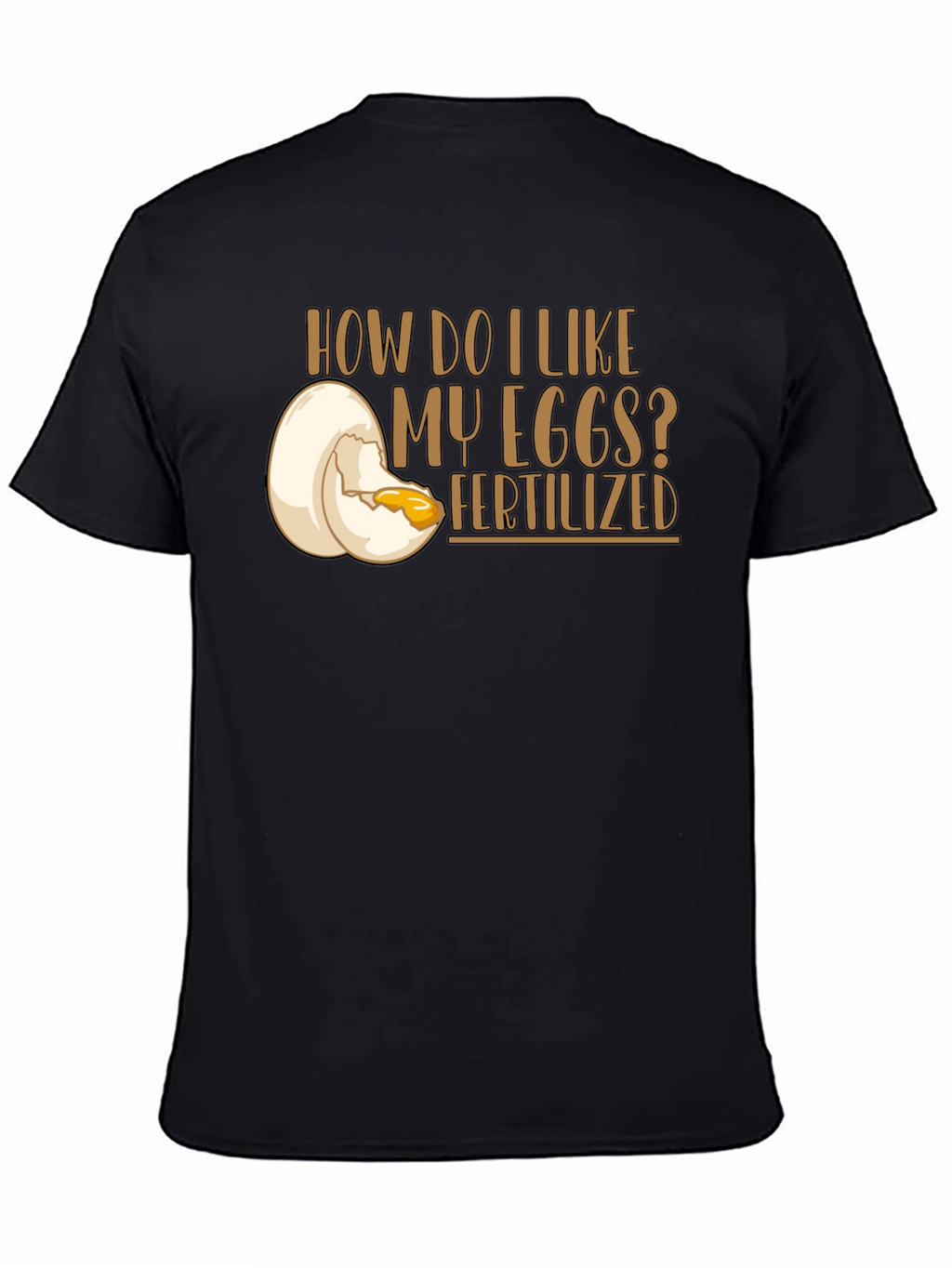 Fertilized Eggs Graphic T-Shirt - Funny Foodie Tee