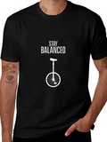 Stay Balanced Unicycle Graphic T-Shirt