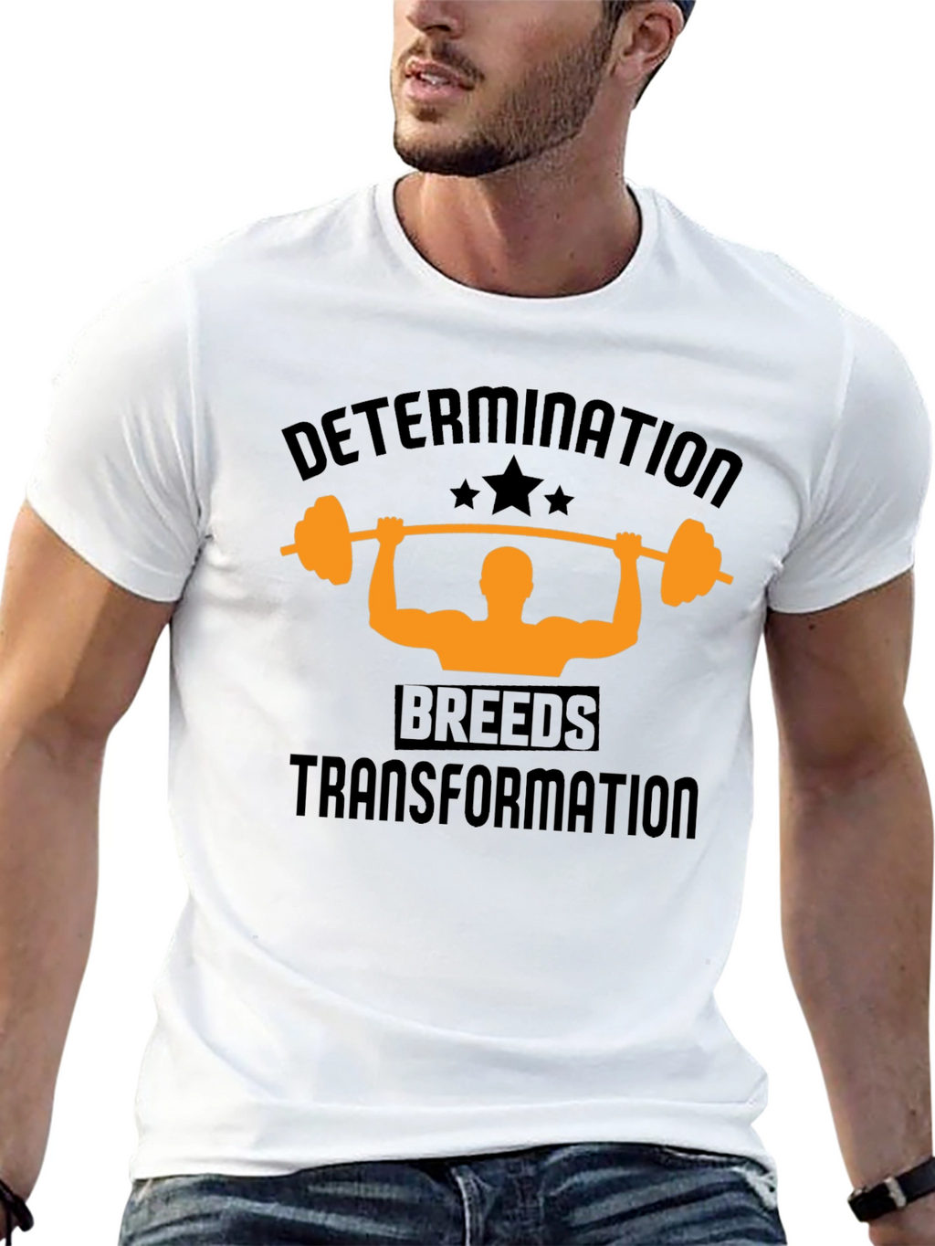 Determination Breeds Transformation T-Shirt
