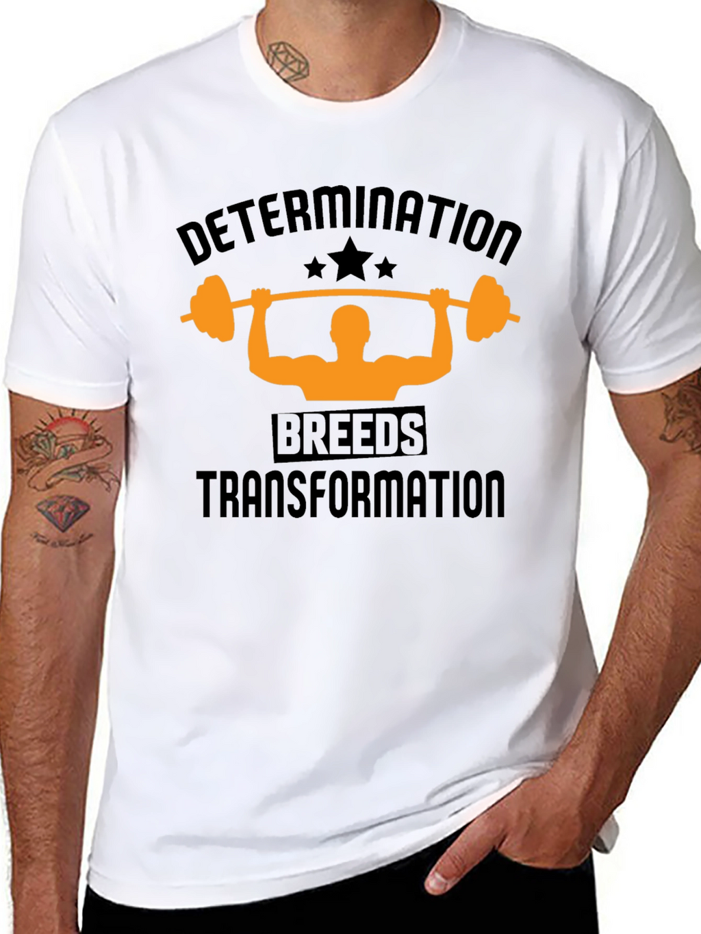 Determination Breeds Transformation T-Shirt