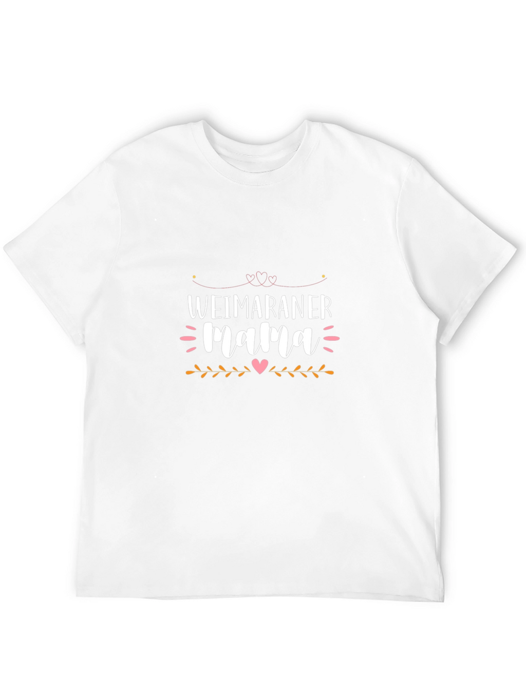 Weimaraner Mama Black T-Shirt