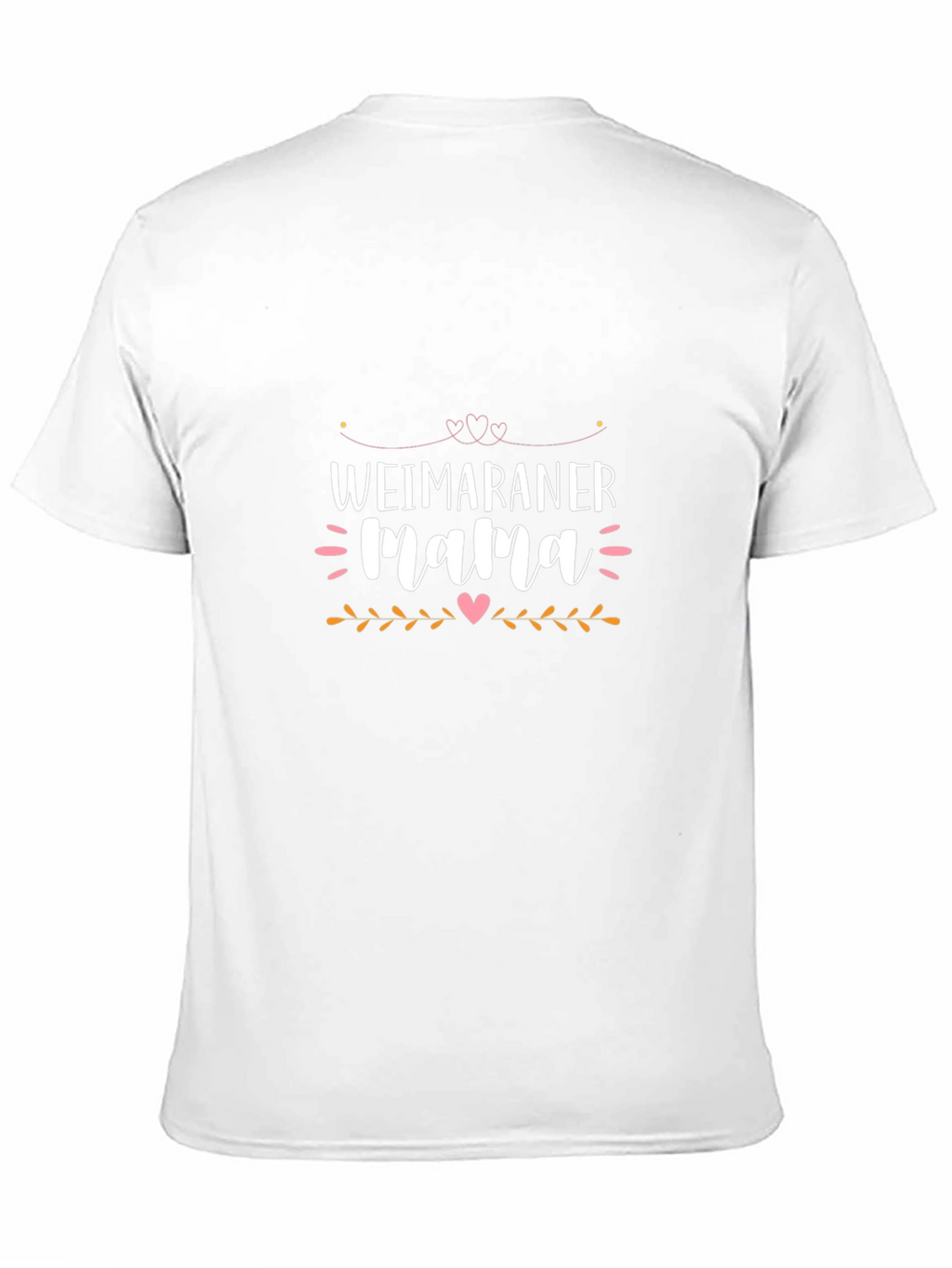 Weimaraner Mama Black T-Shirt
