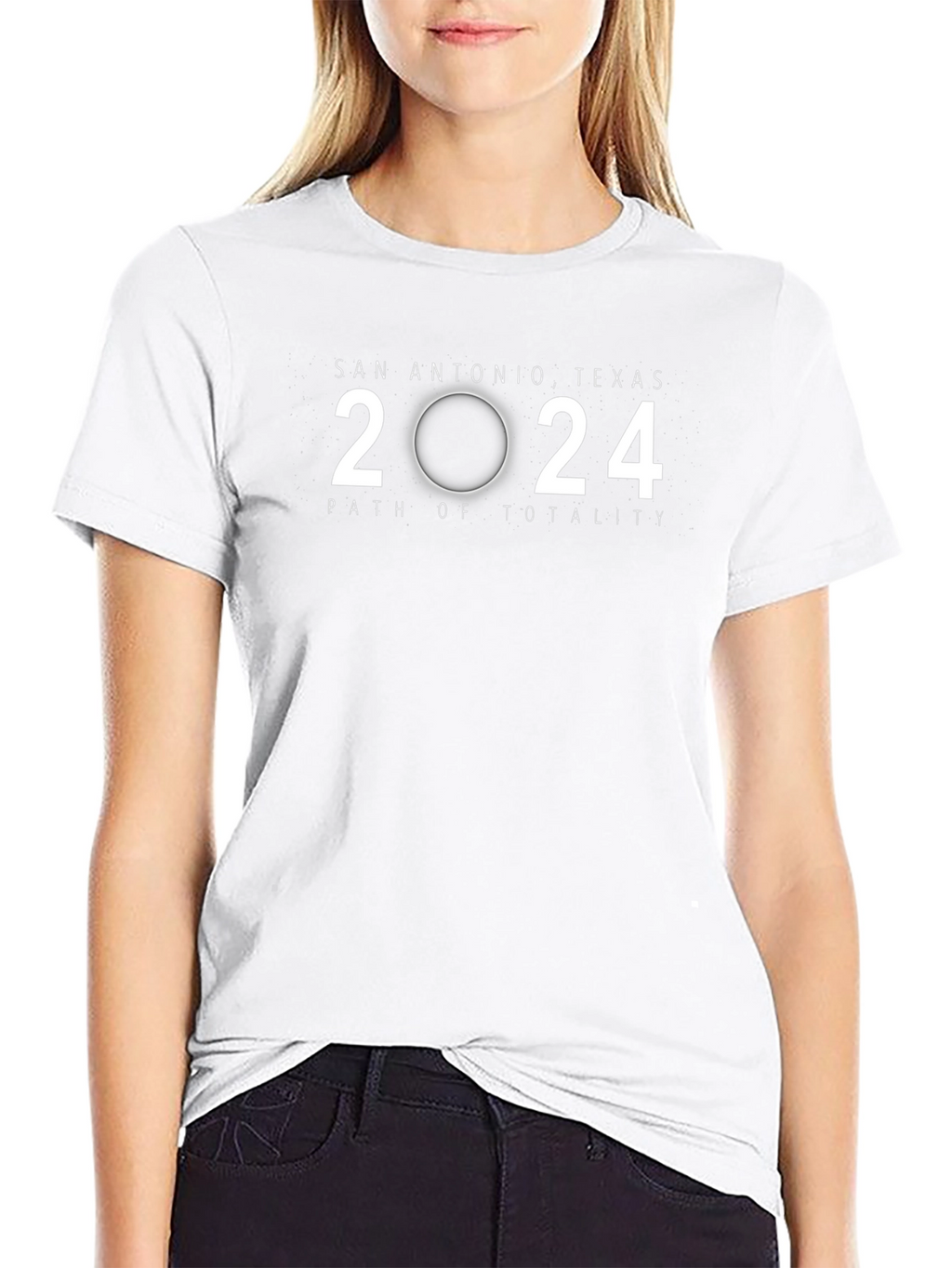 San Antonio Texas 2024 Eclipse T-Shirt
