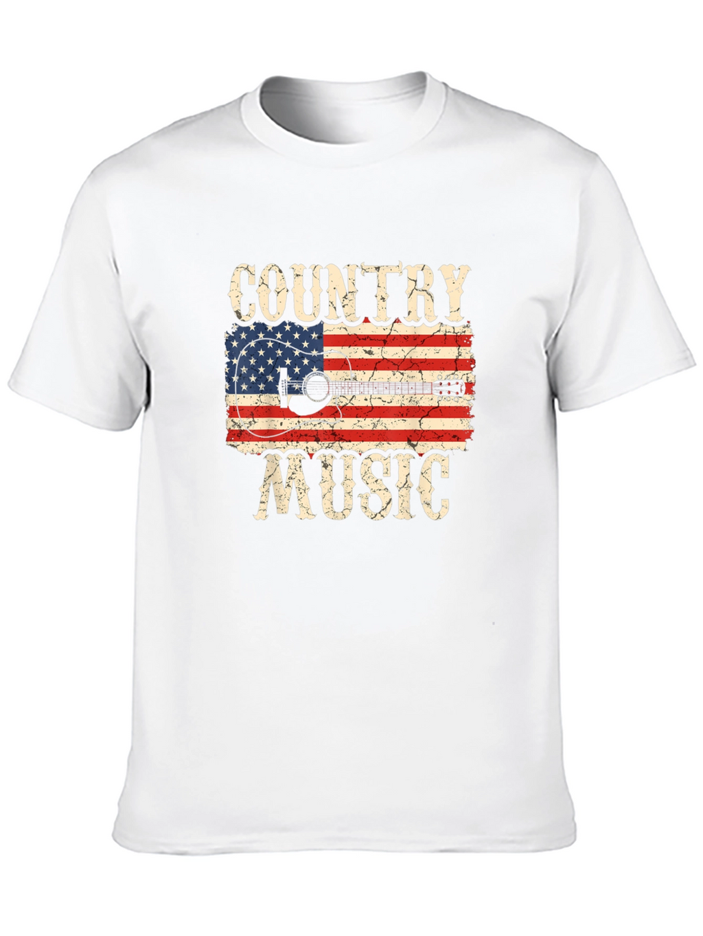 Country Music Flag Graphic T-Shirt