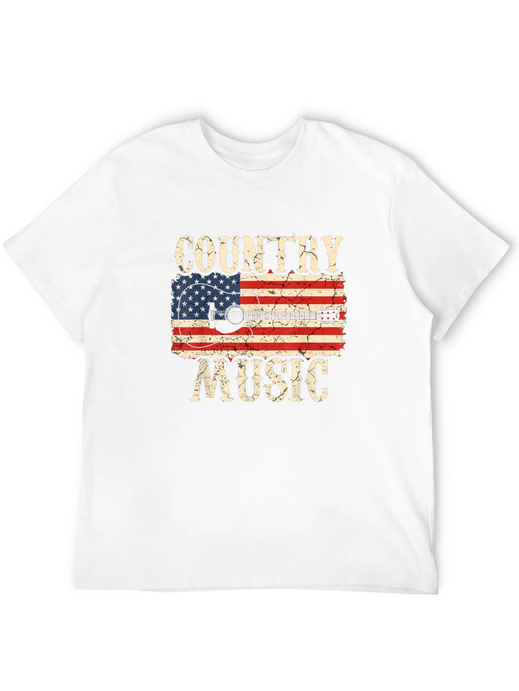 Country Music Flag Graphic T-Shirt