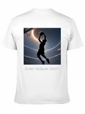 Solar Eclipse 2024 Basketball Graphic Tee