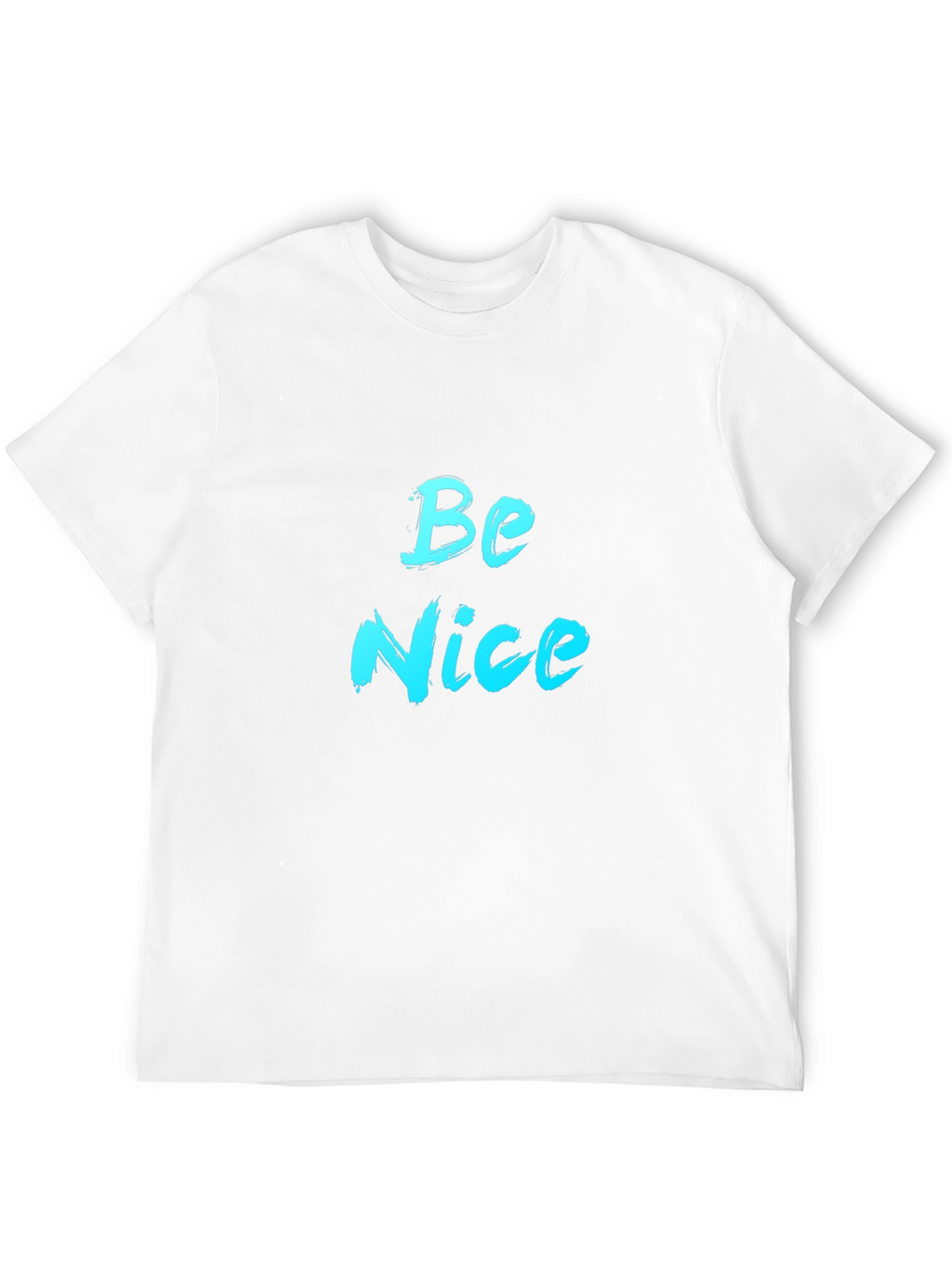 Be Nice Black T-Shirt - Casual Style