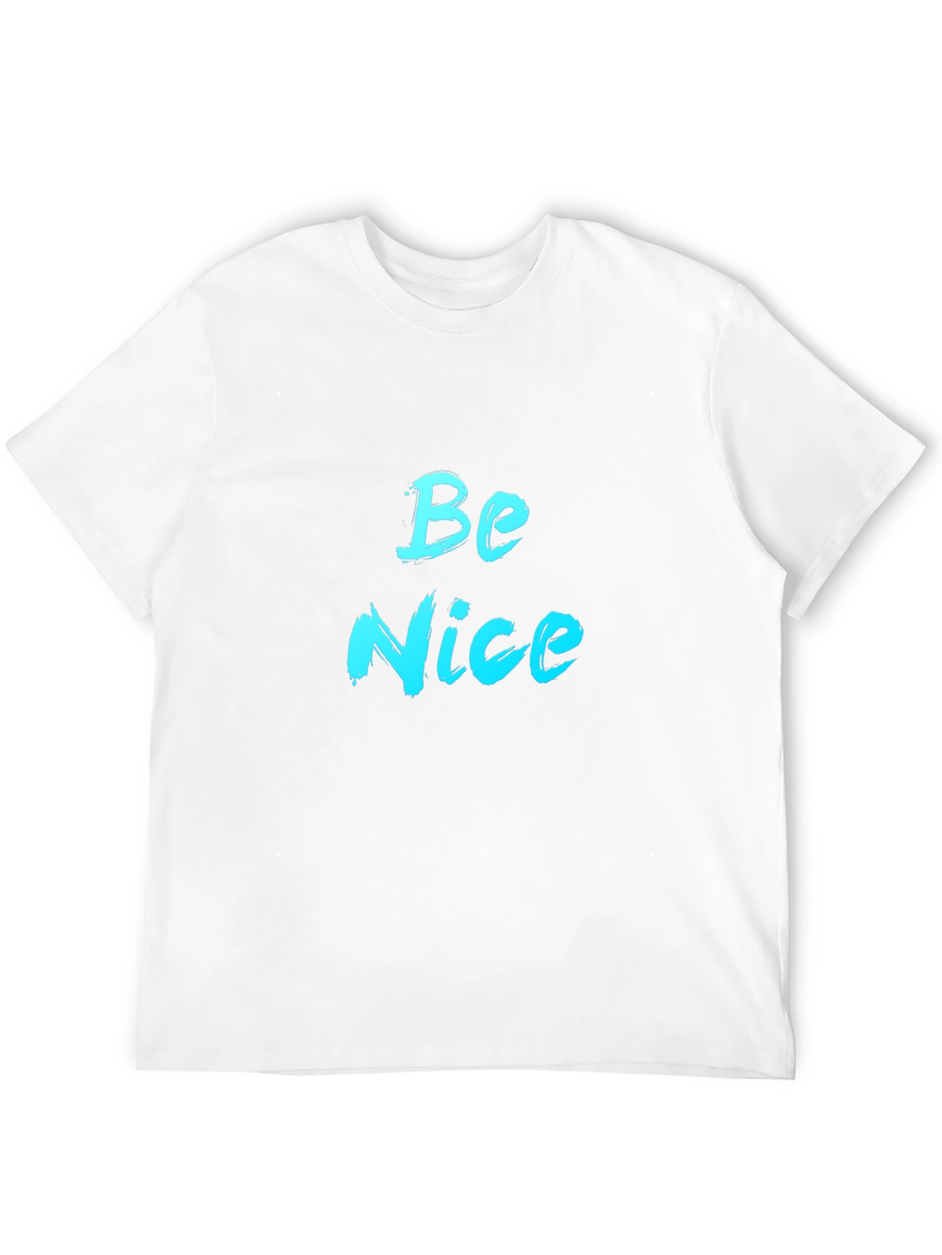 Be Nice Black T-Shirt - Casual Style