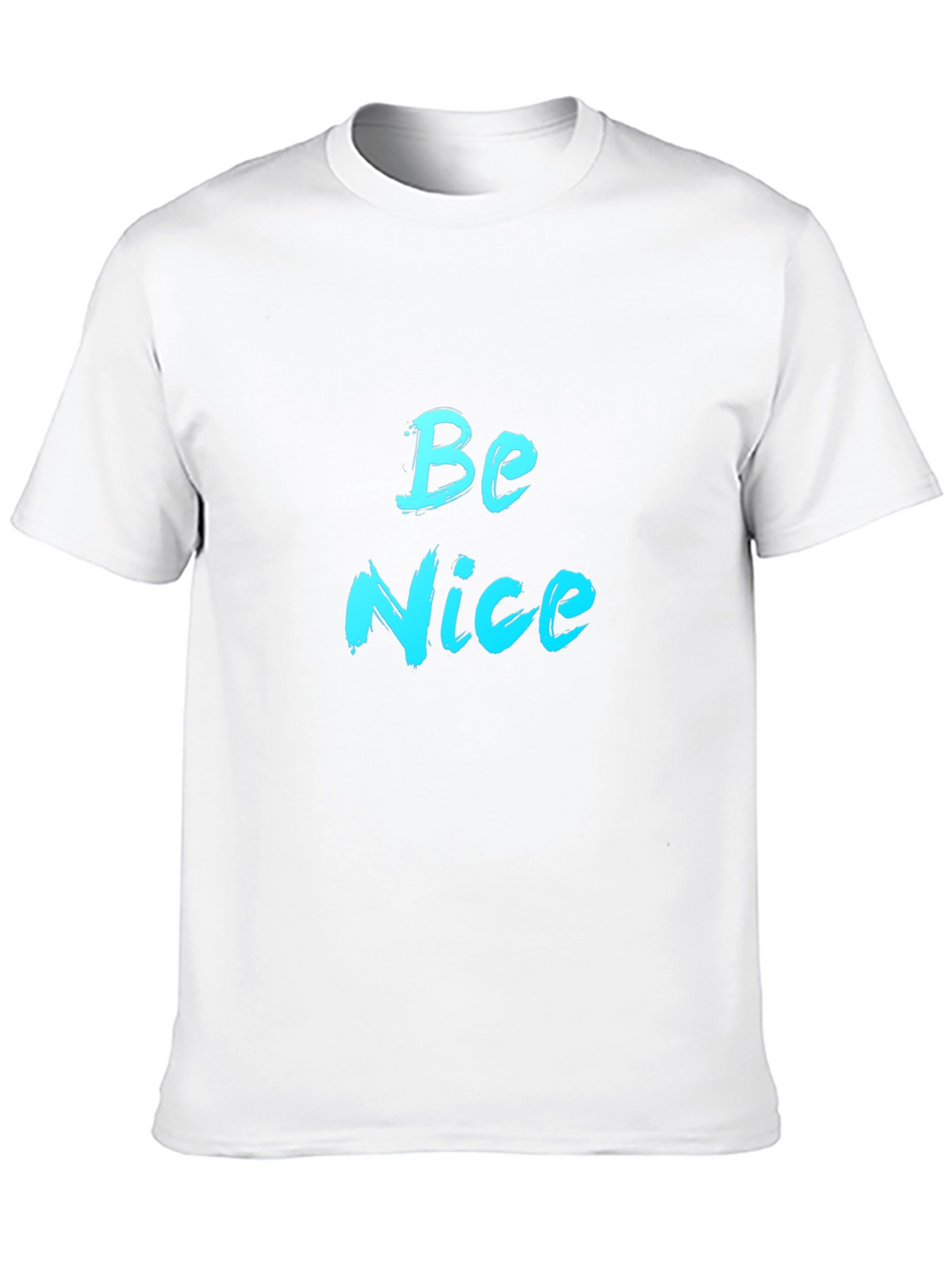 Be Nice Black T-Shirt - Casual Style