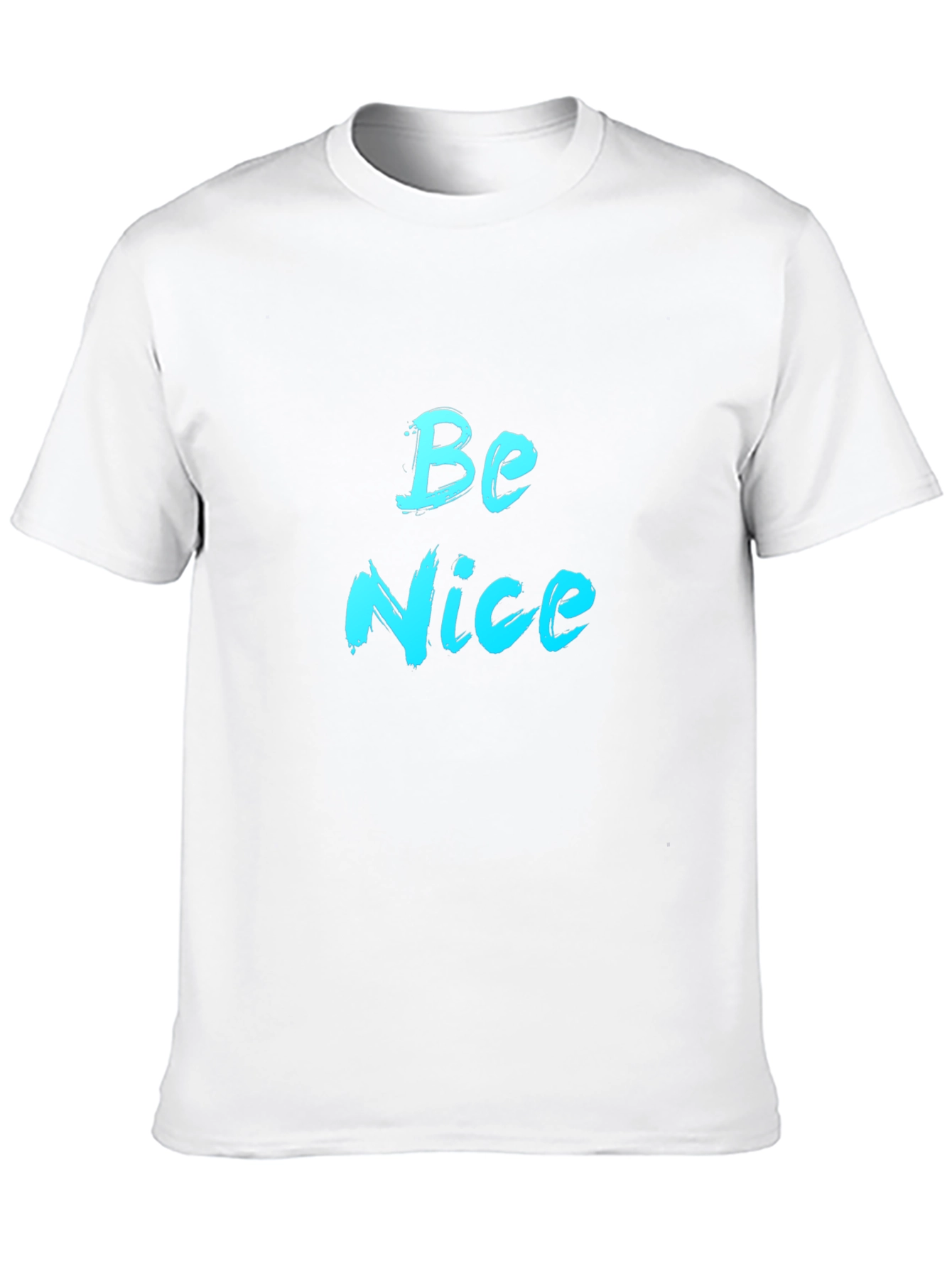 Be Nice Black T-Shirt - Casual Style