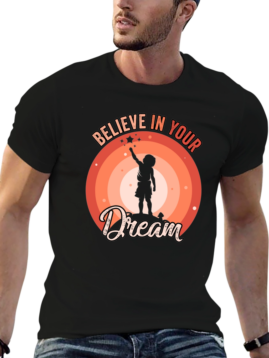 Believe In Your Dream Graphic T-Shirt