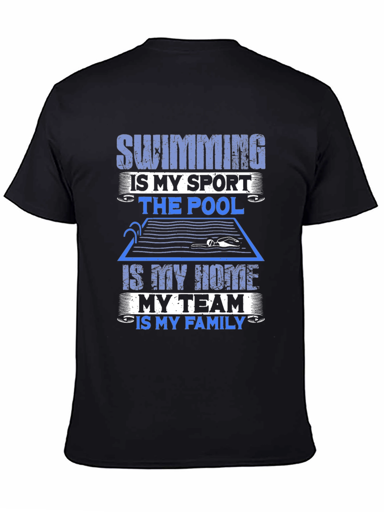 Swimming Is My Sport T-Shirt - Pool Swimmer Family Tee