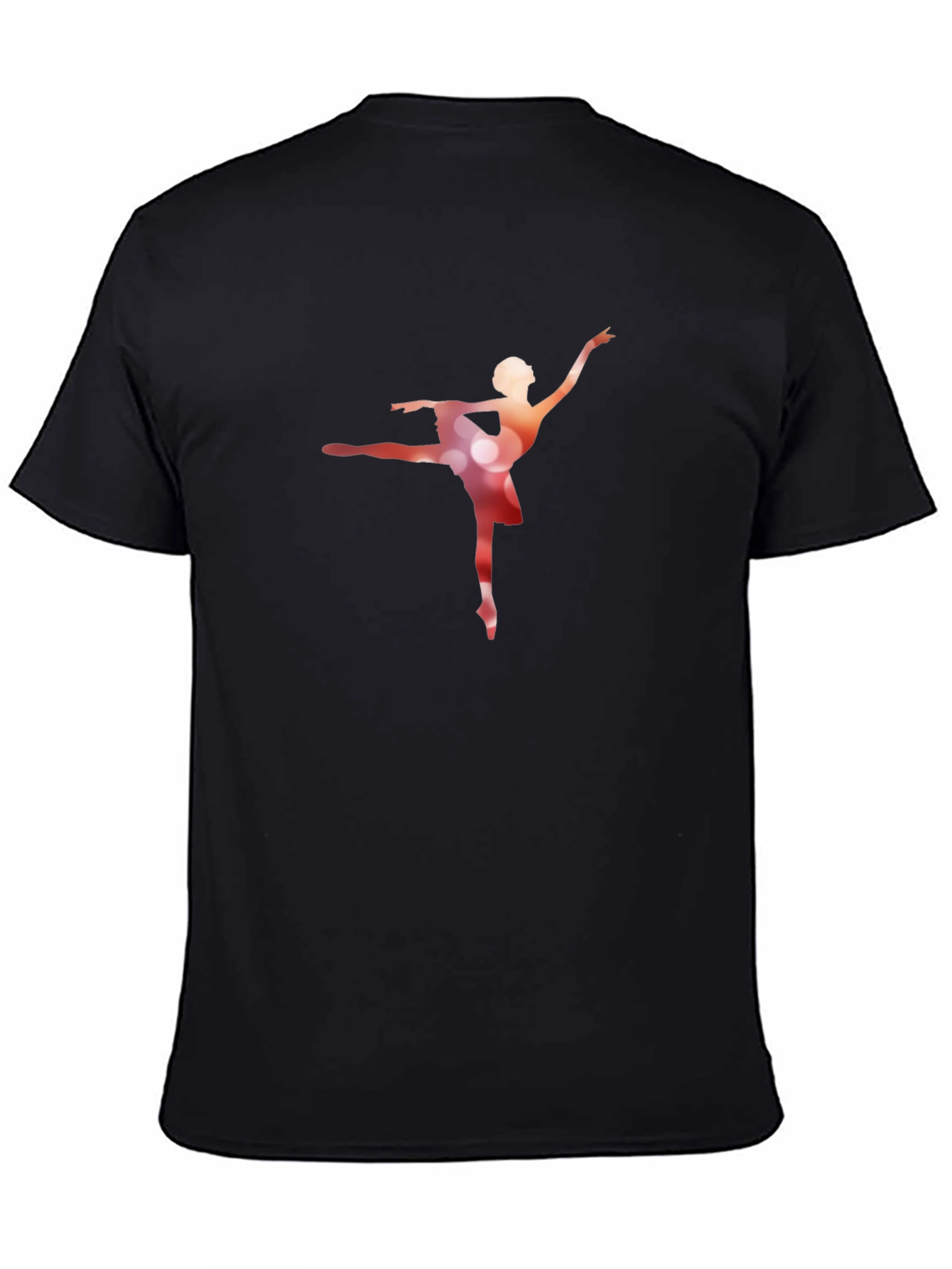 Ballerina Silhouette Black T-Shirt