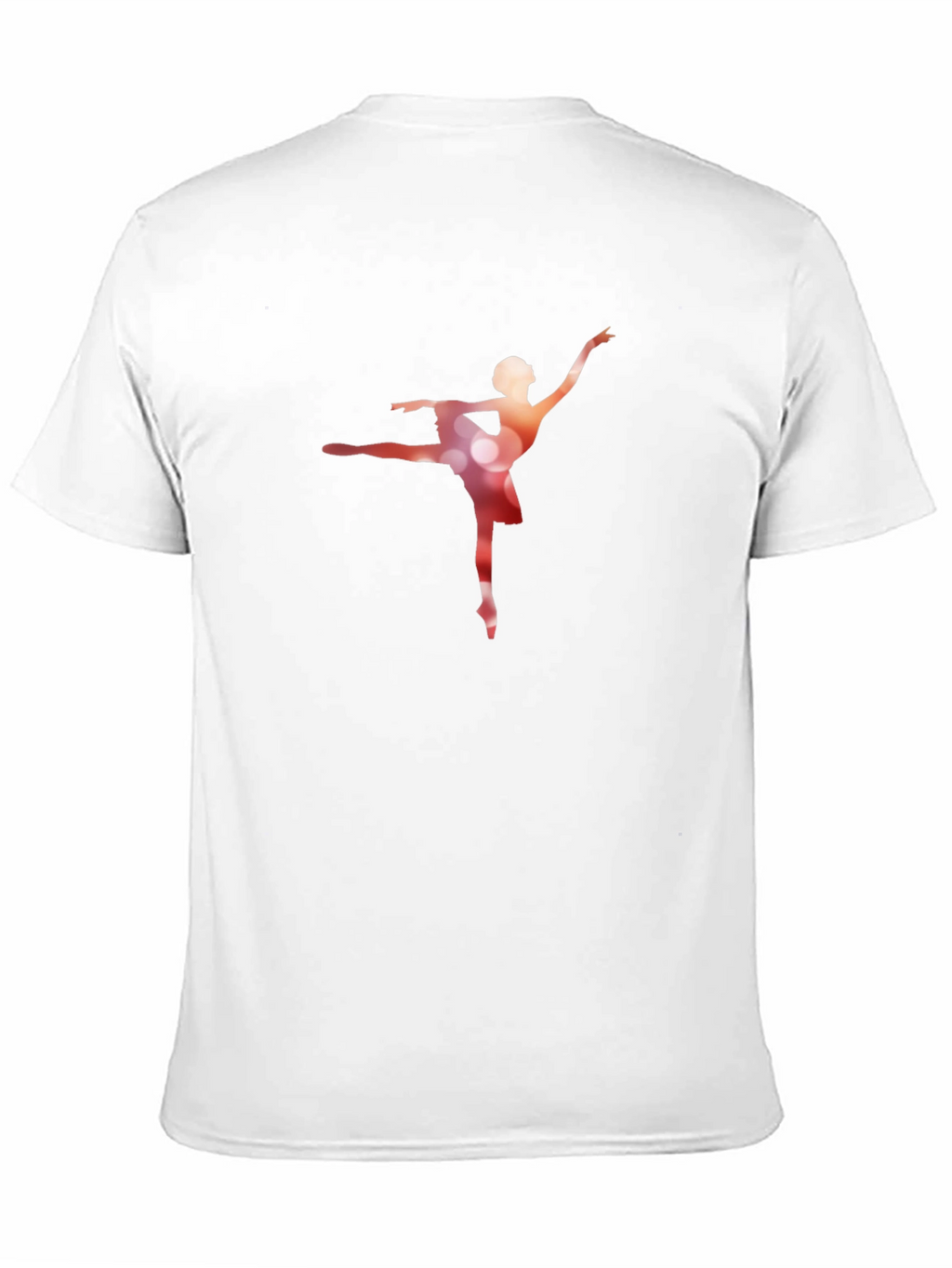 Ballerina Silhouette Black T-Shirt