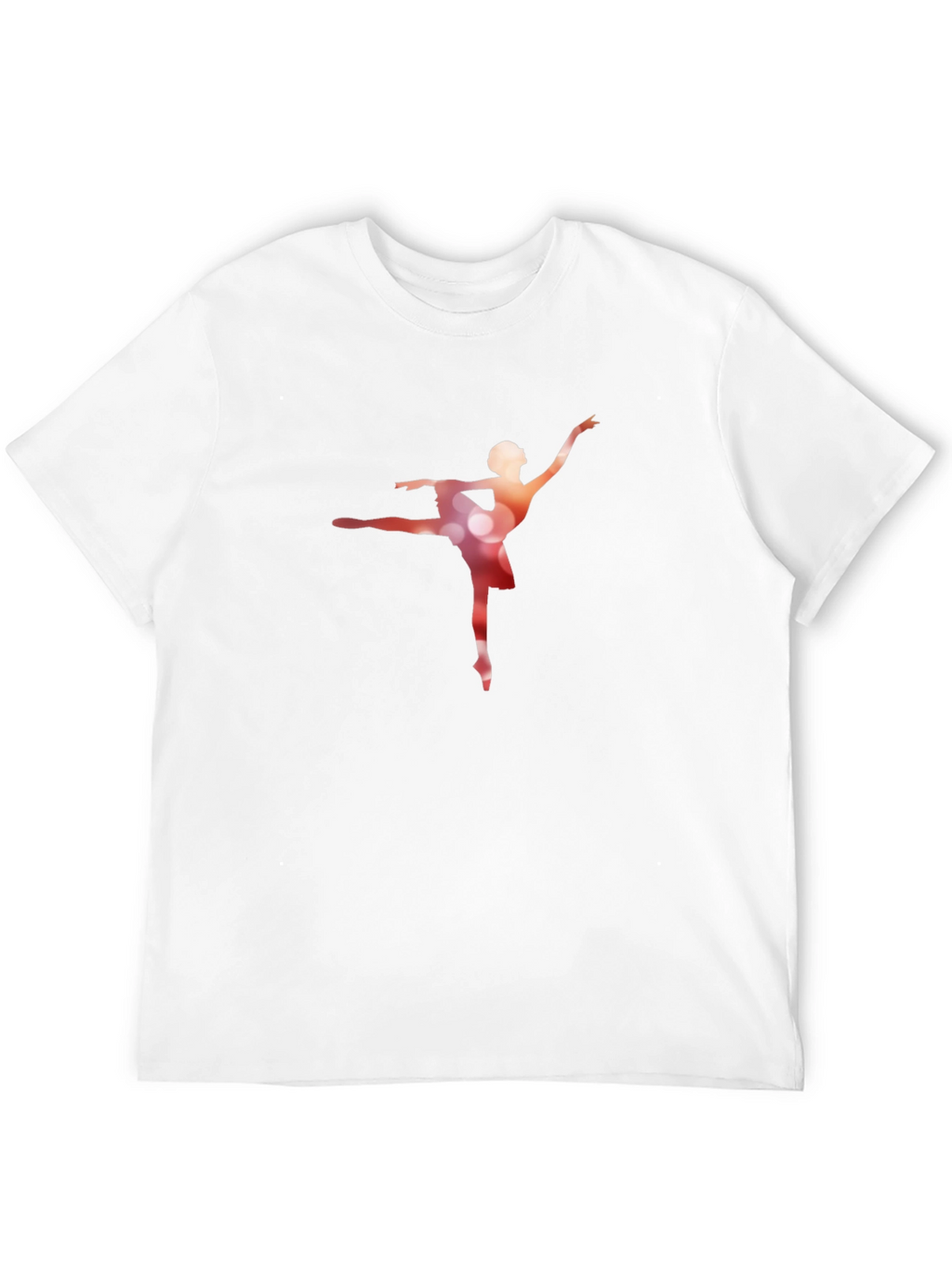 Ballerina Silhouette Black T-Shirt