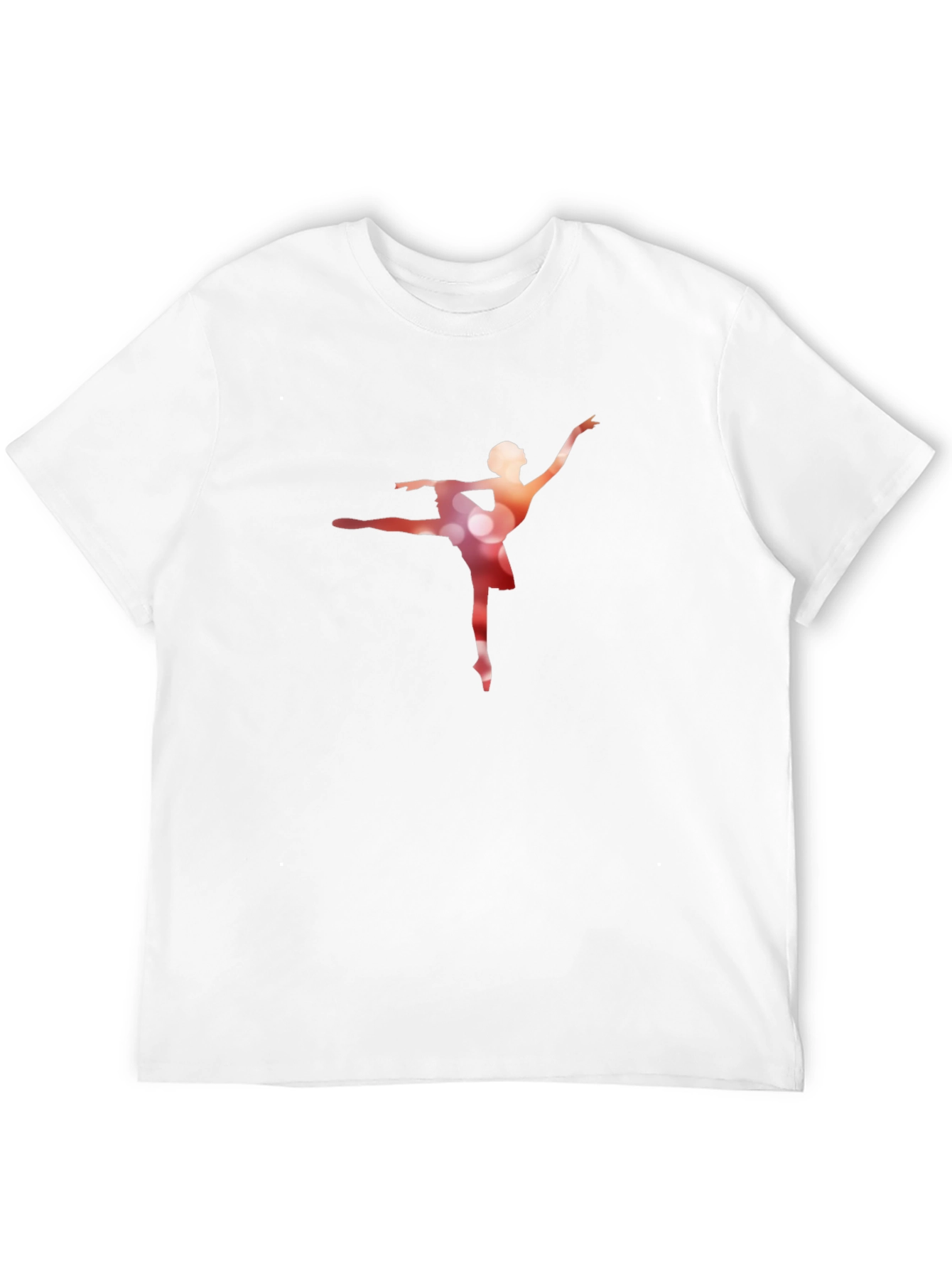 Ballerina Silhouette Black T-Shirt