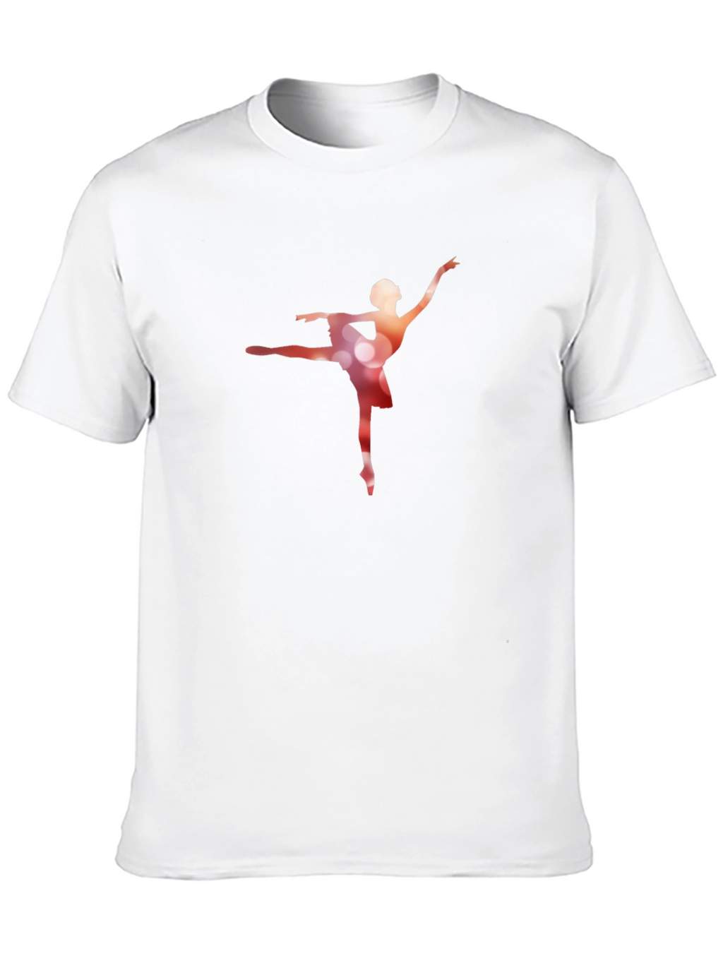Ballerina Silhouette Black T-Shirt