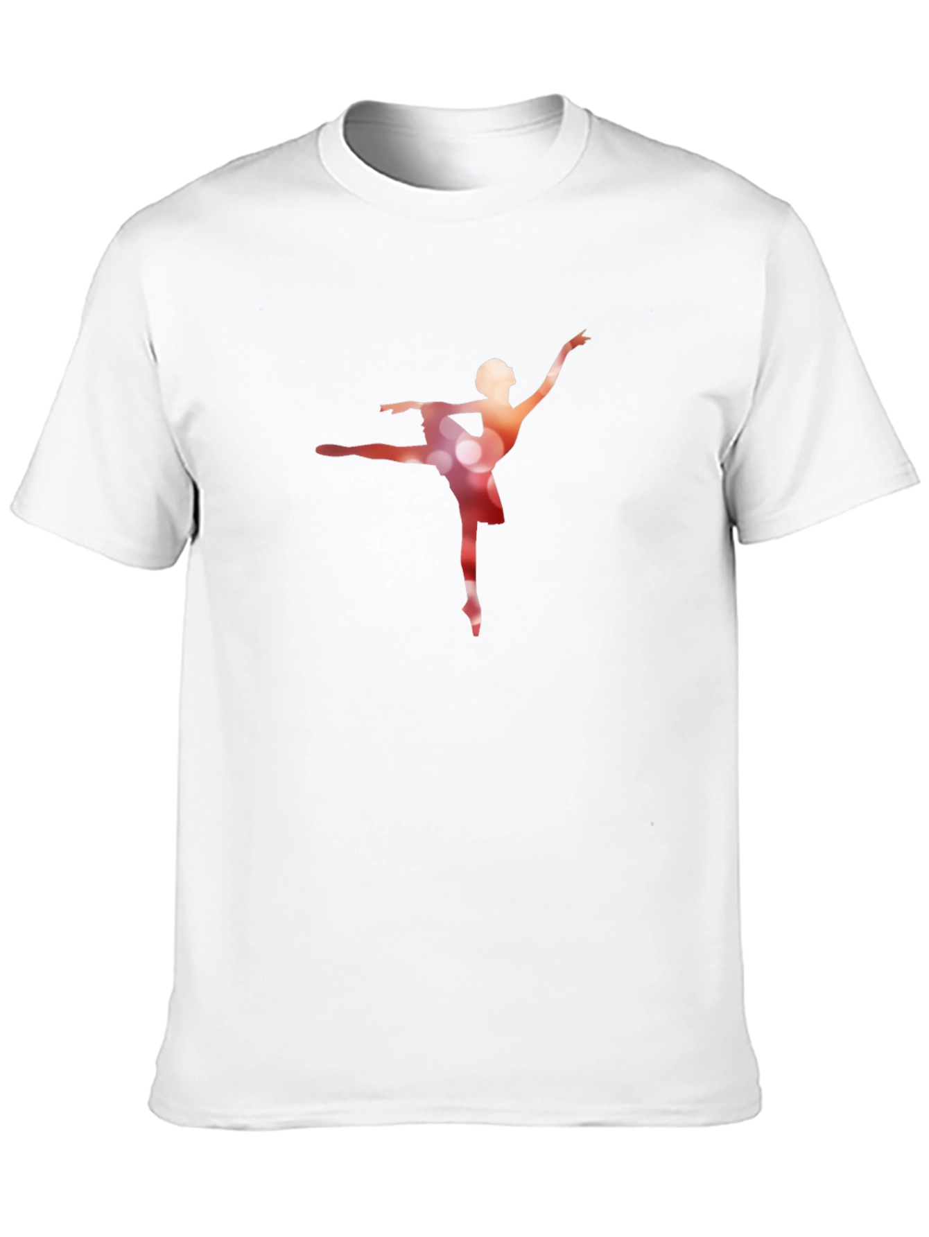 Ballerina Silhouette Black T-Shirt