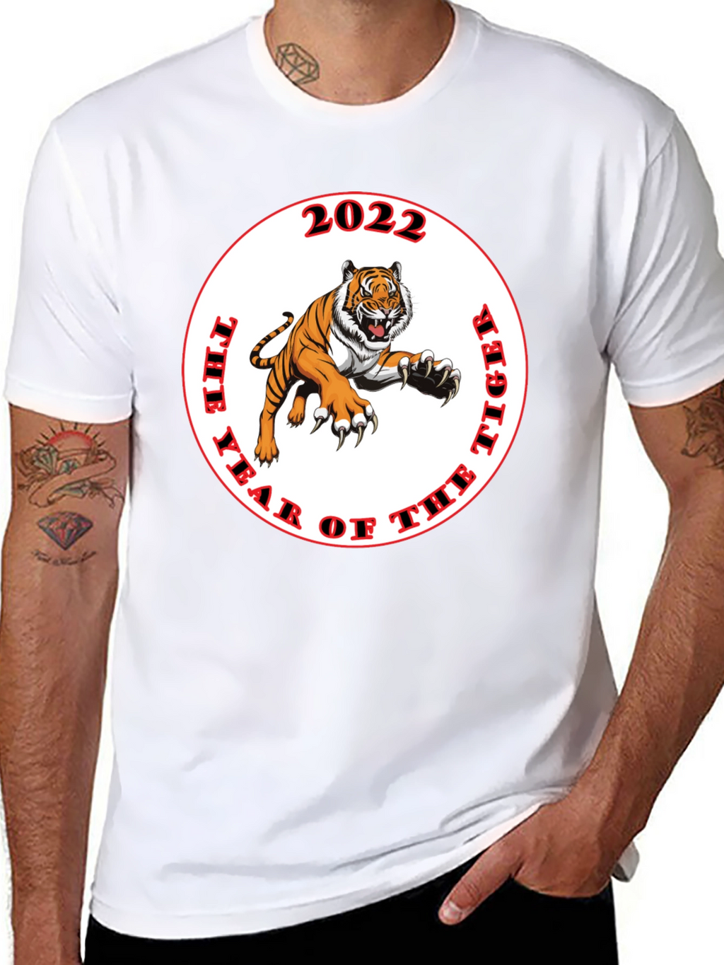 Year of the Tiger 2022 Graphic T-Shirt