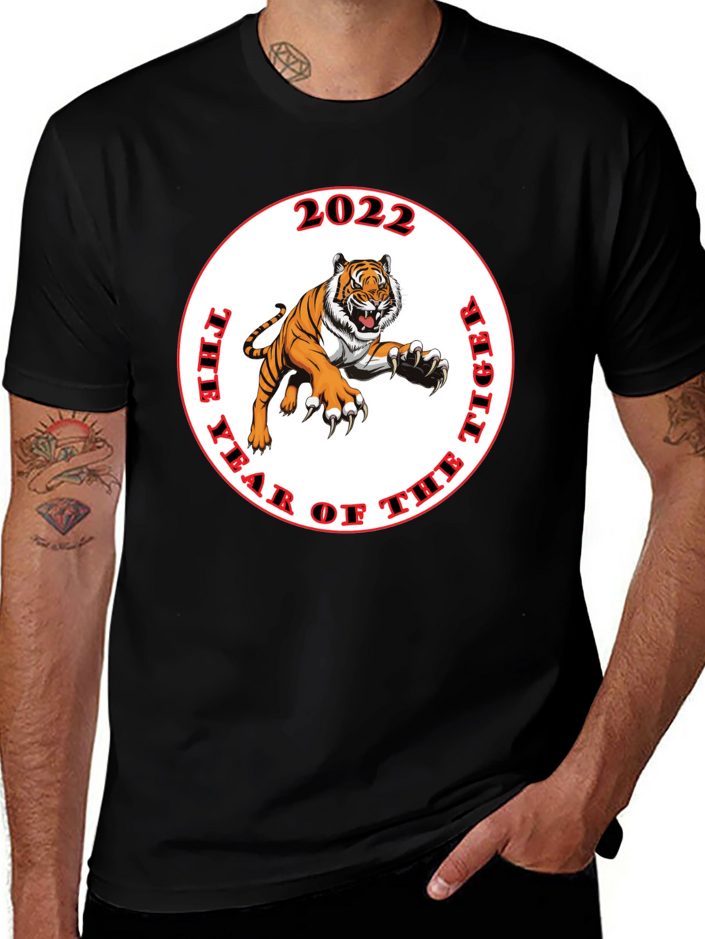 Year of the Tiger 2022 Graphic T-Shirt
