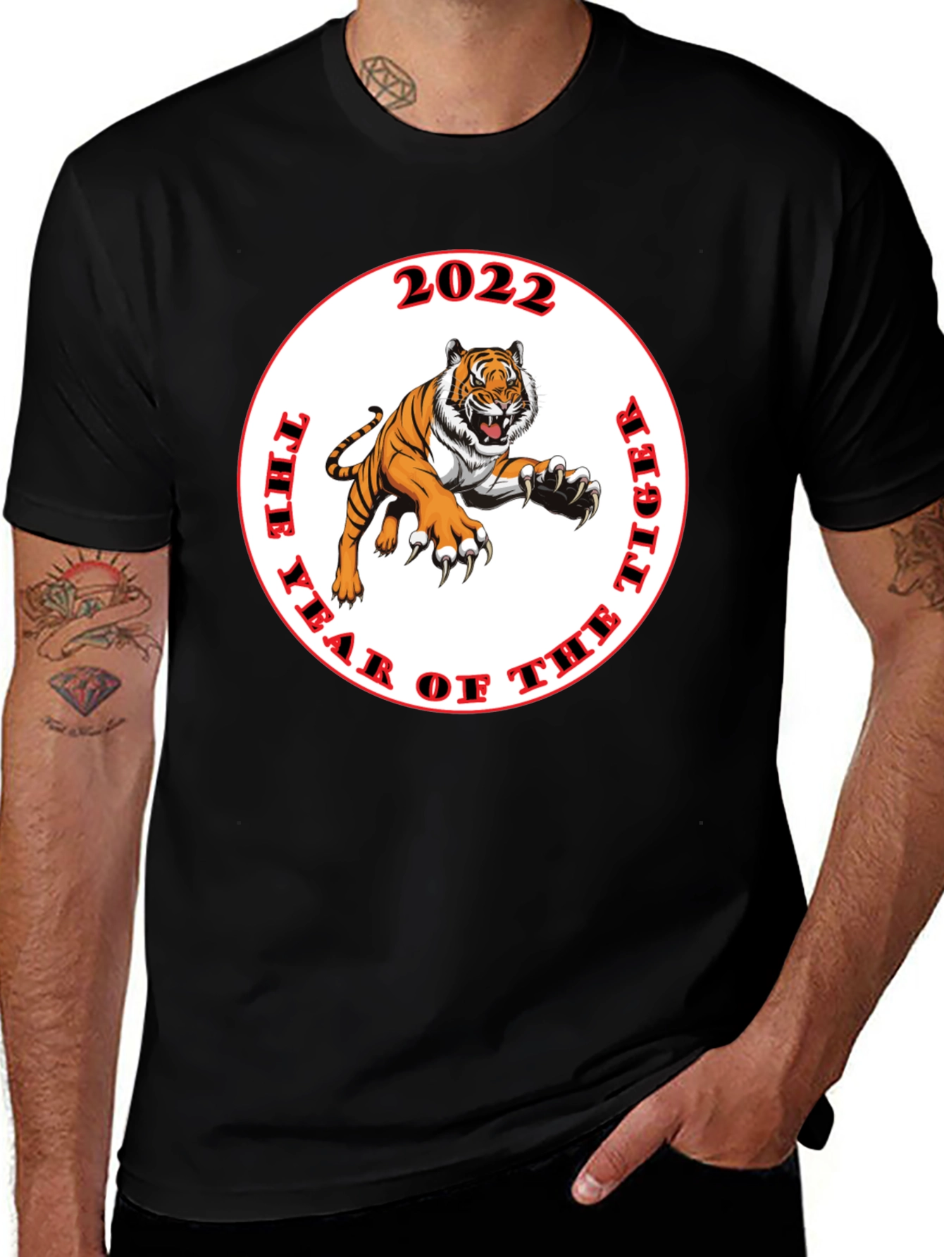 Year of the Tiger 2022 Graphic T-Shirt
