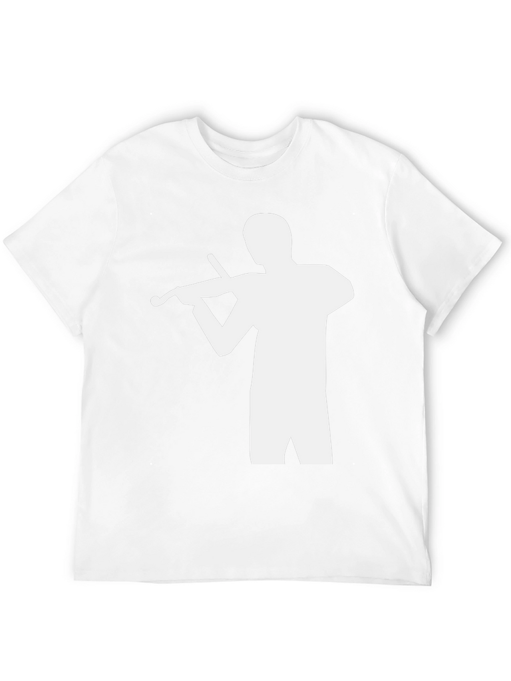 Musician Silhouette Black T-Shirt