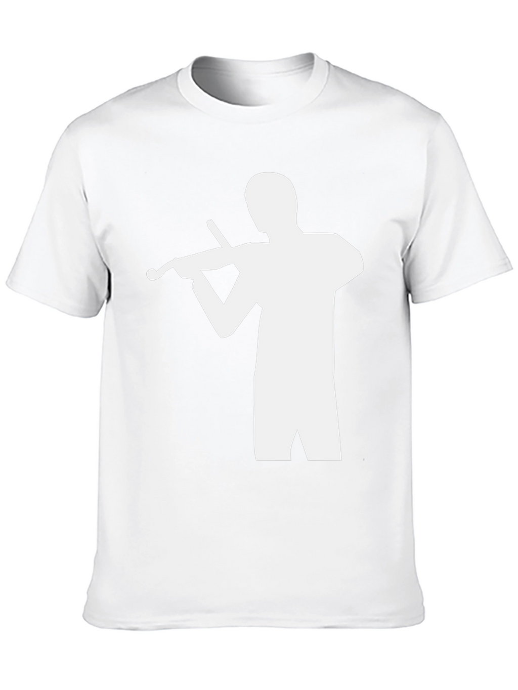 Musician Silhouette Black T-Shirt