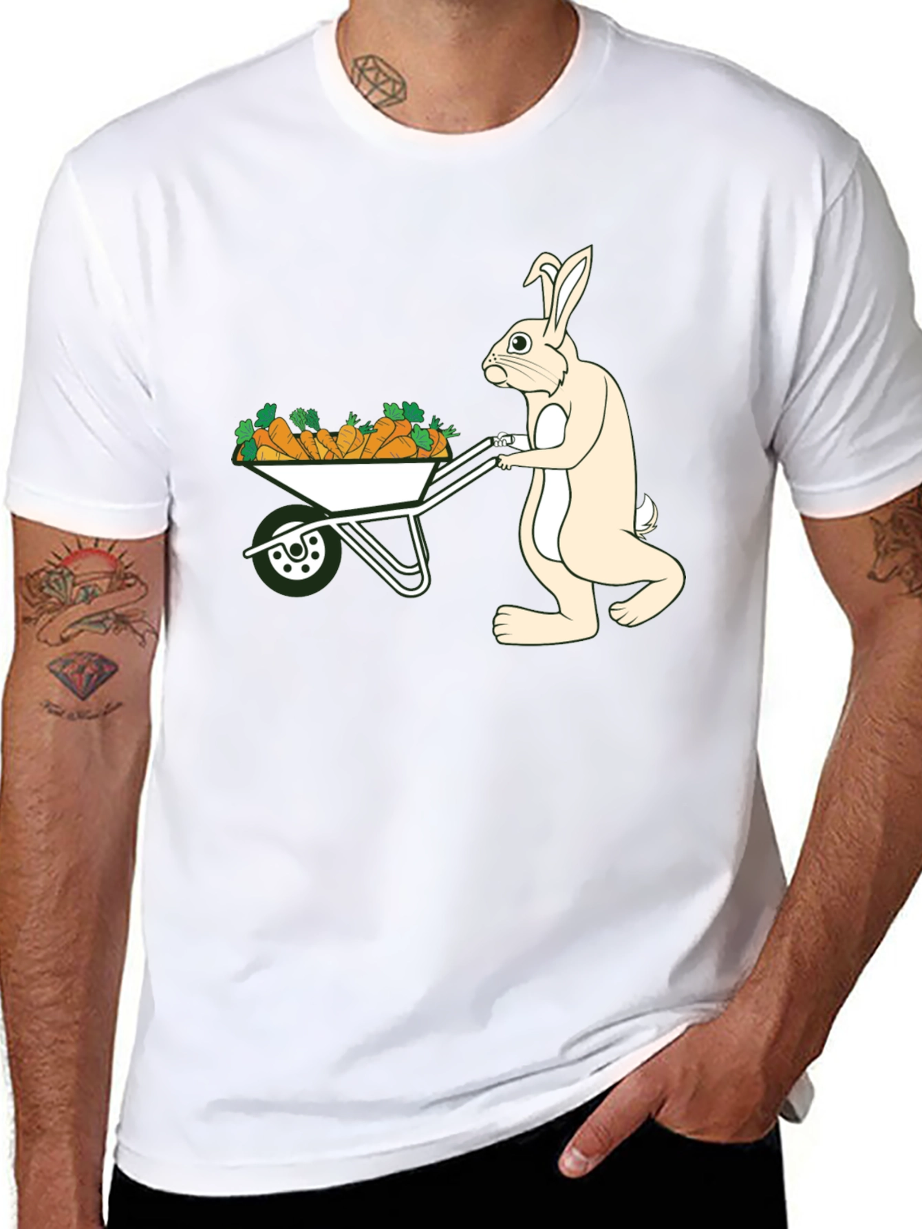 Bunny & Carrots Graphic Tee