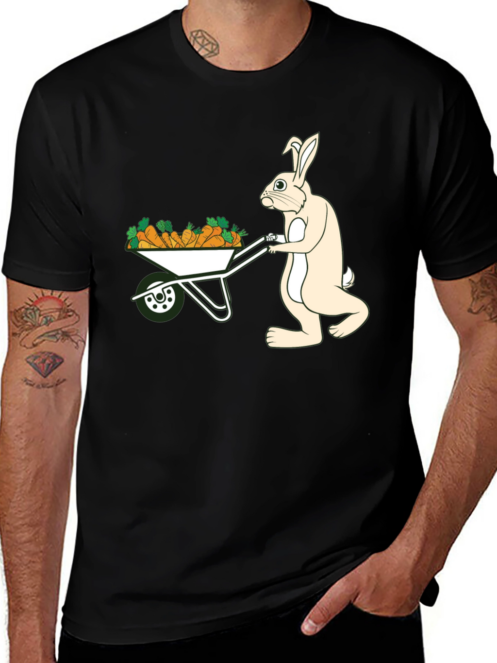 Bunny & Carrots Graphic Tee