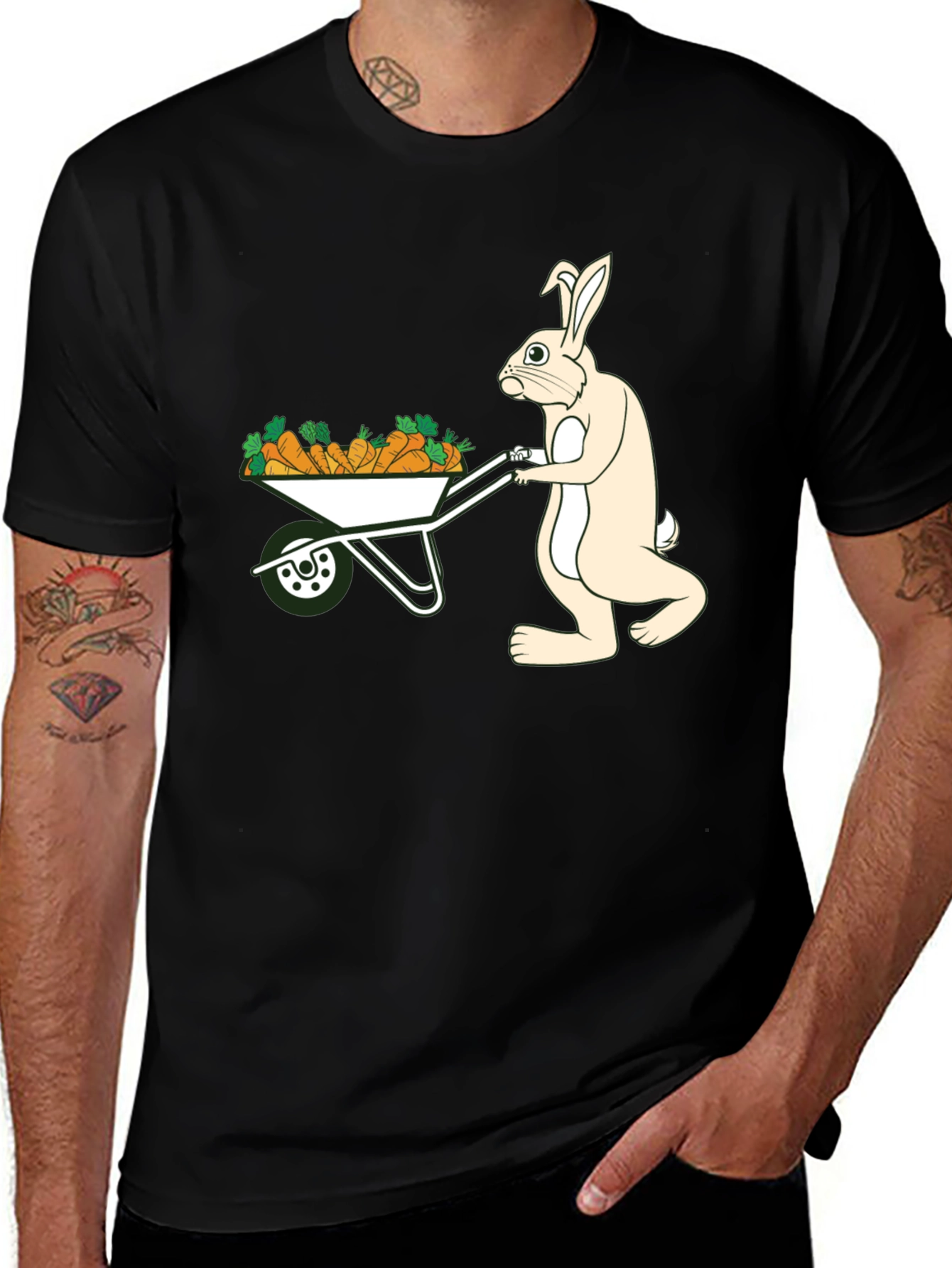 Bunny & Carrots Graphic Tee