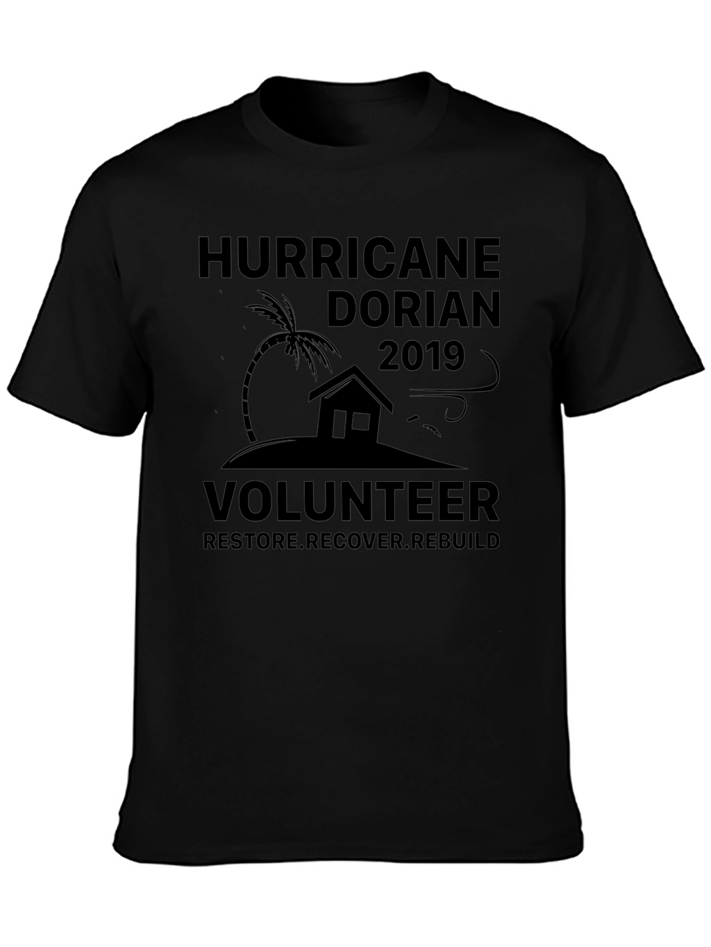 Hurricane Dorian 2019 Volunteer T-Shirt
