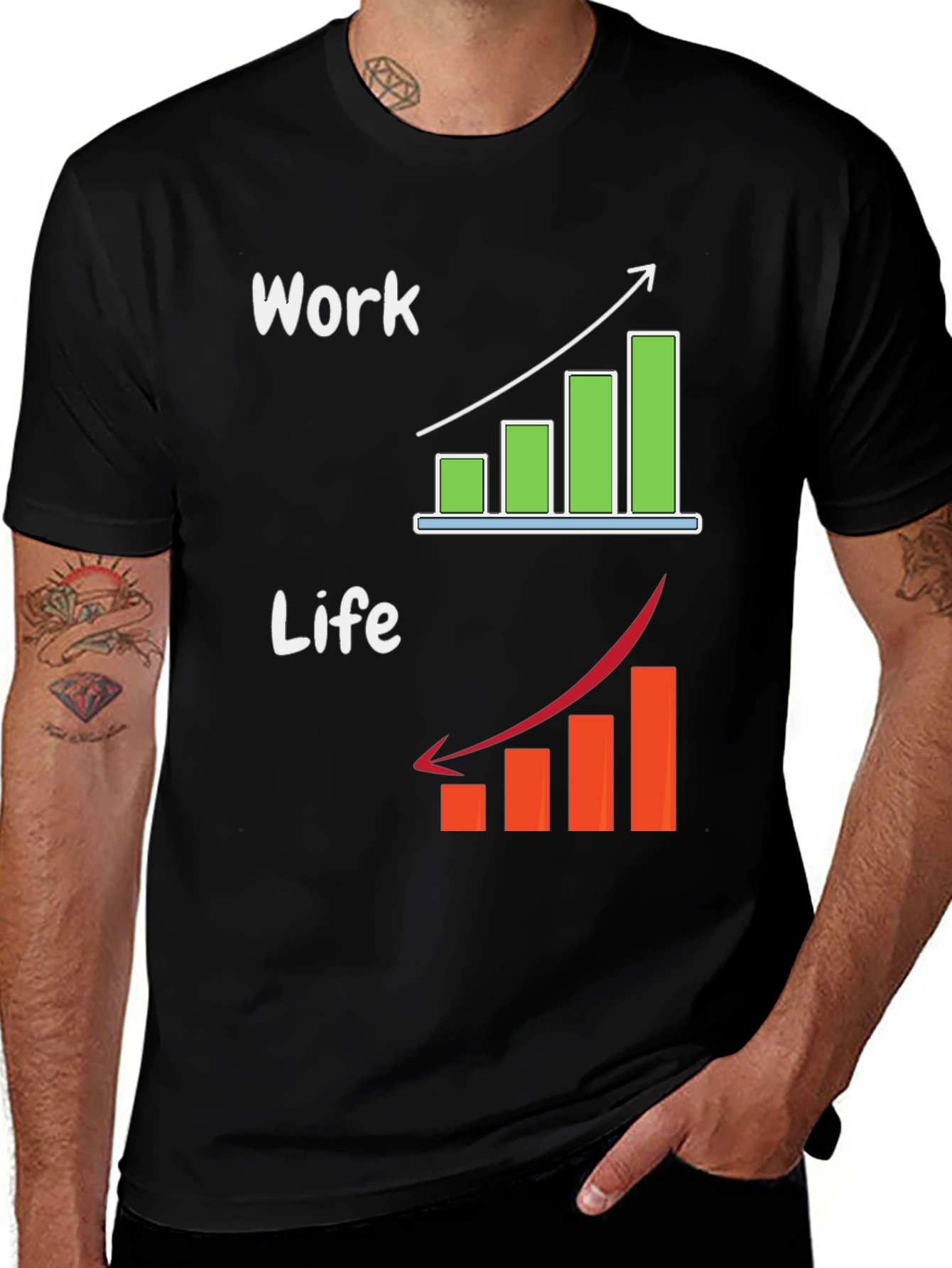 Work Life Balance T-Shirt - Graphic Tee