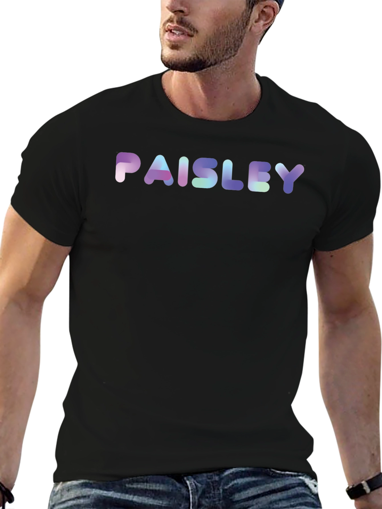 Paisley Graphic Print T-Shirt