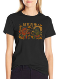 Japanese Gods Raijin and Fujin T-Shirt