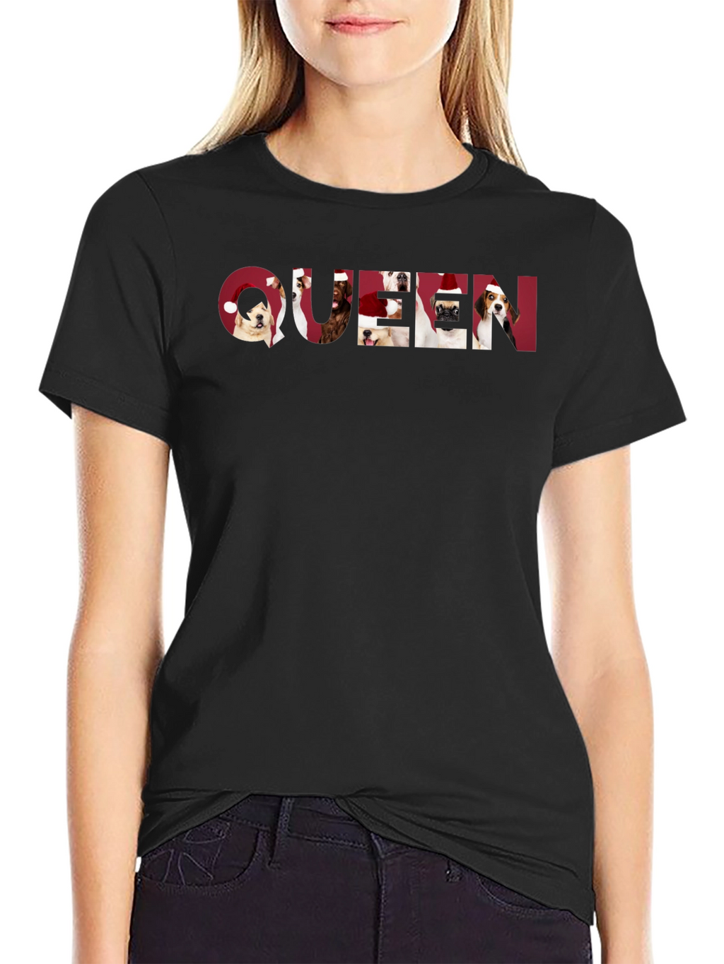 Dog Queen T-Shirt: Pet Lover Graphic Tee