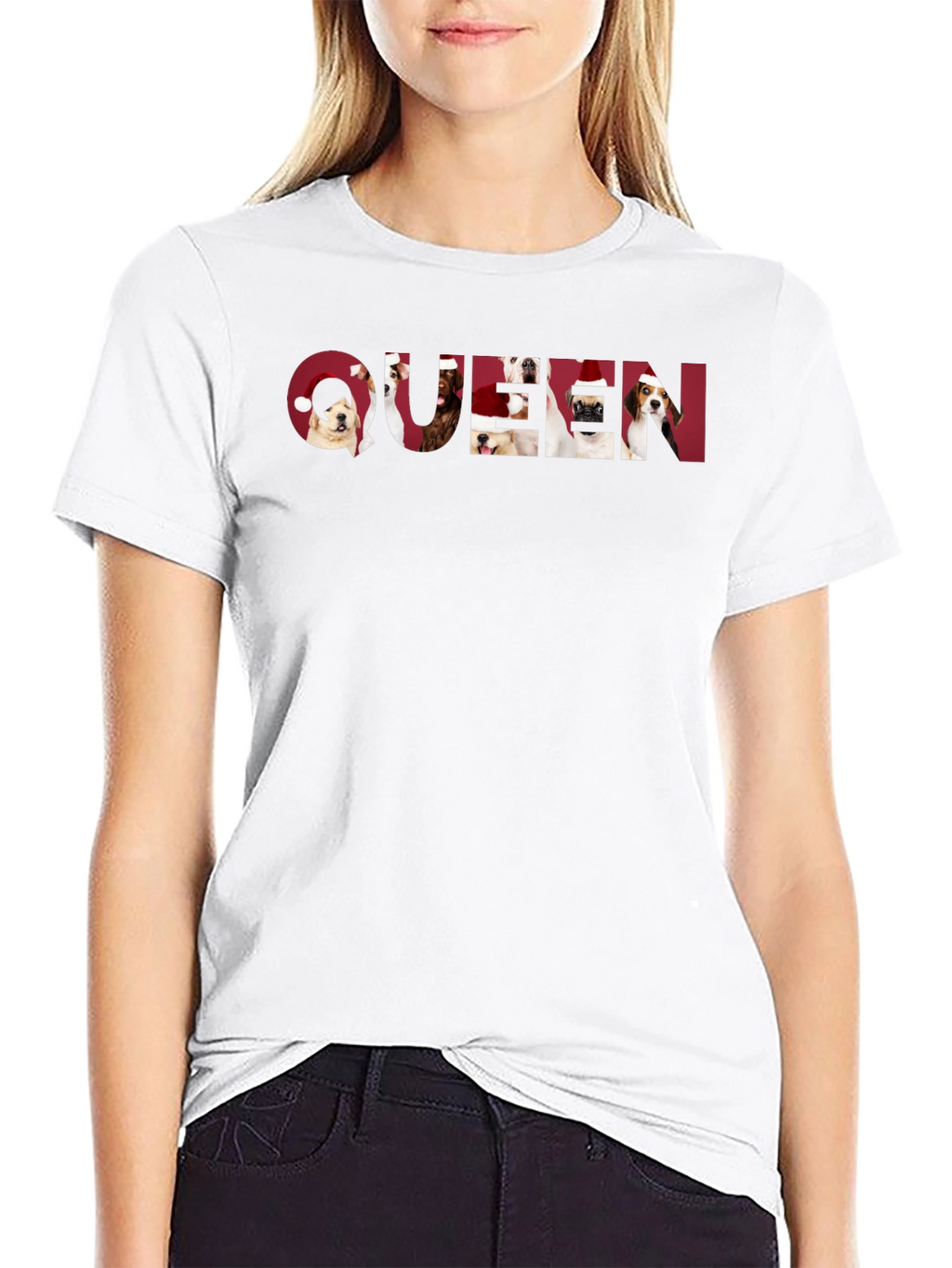Dog Queen T-Shirt: Pet Lover Graphic Tee