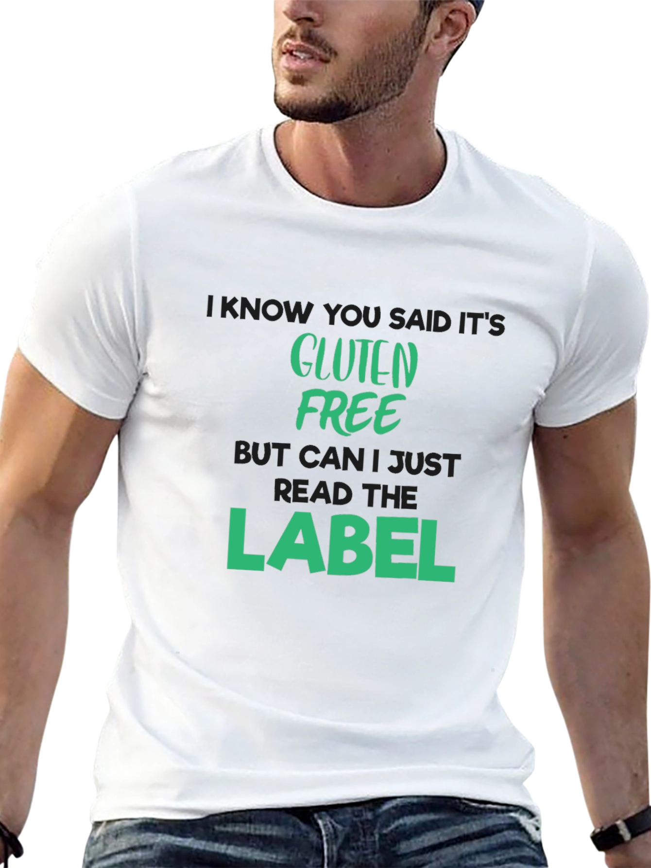 Gluten Free T-Shirt - Read The Label