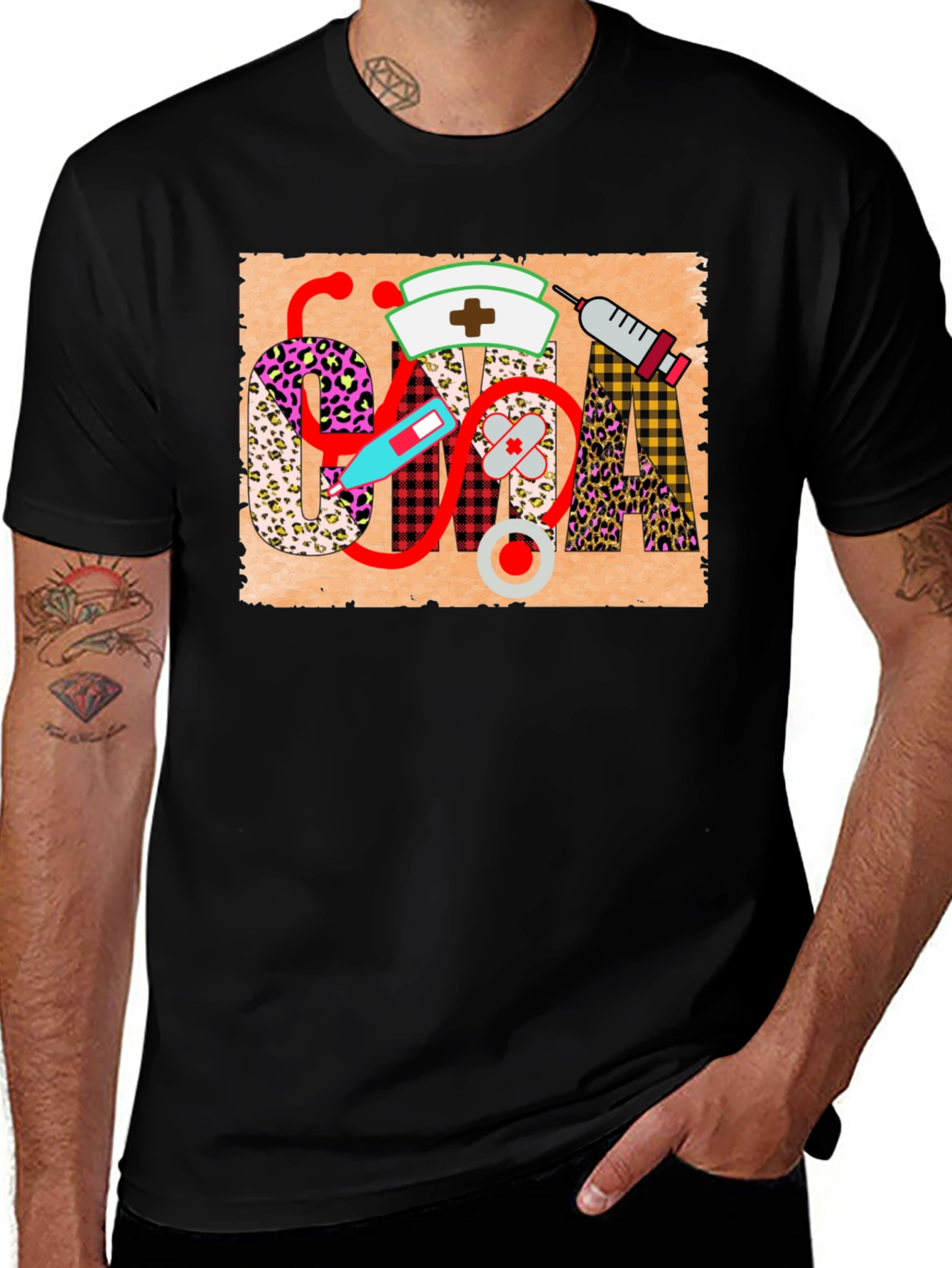 CNA Medical Themed T-Shirt