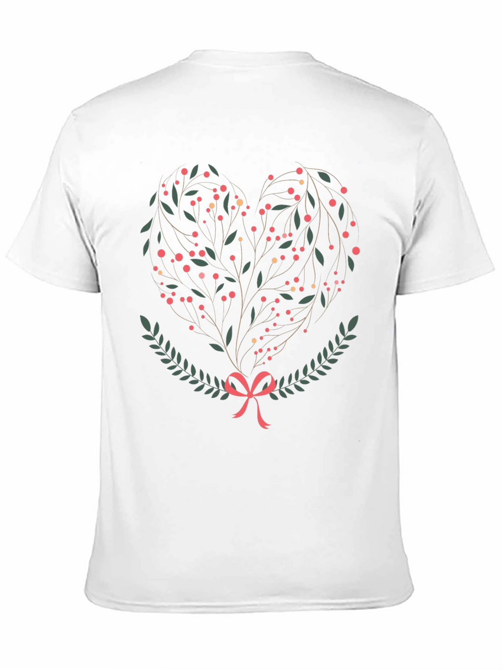 Heart of Berries Graphic Tee - Black