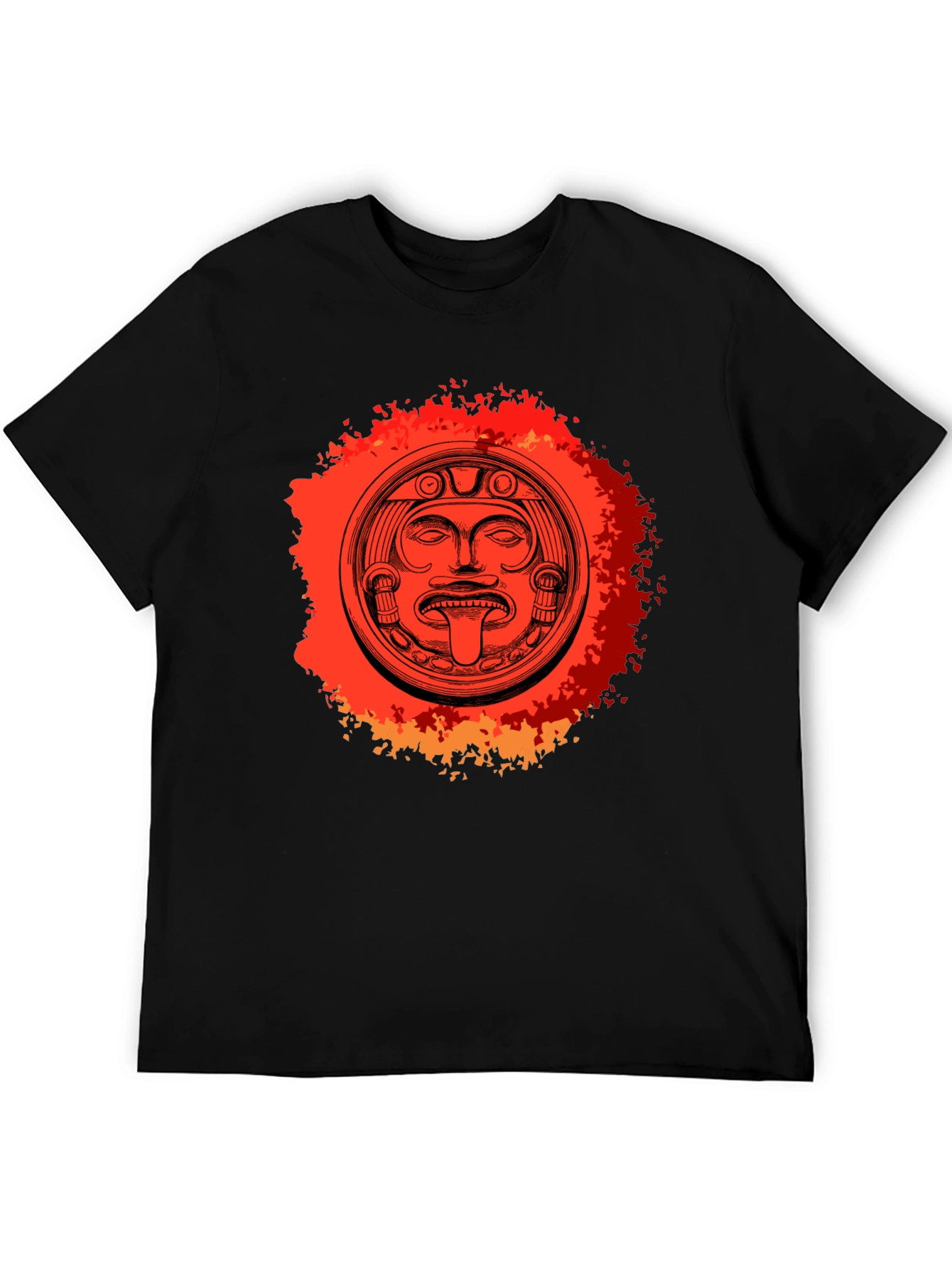 Aztec Sun Stone Graphic Tee