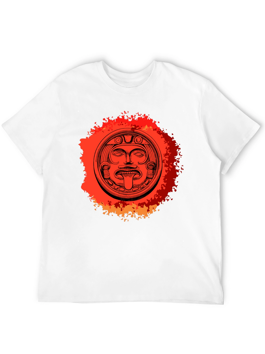Aztec Sun Stone Graphic Tee